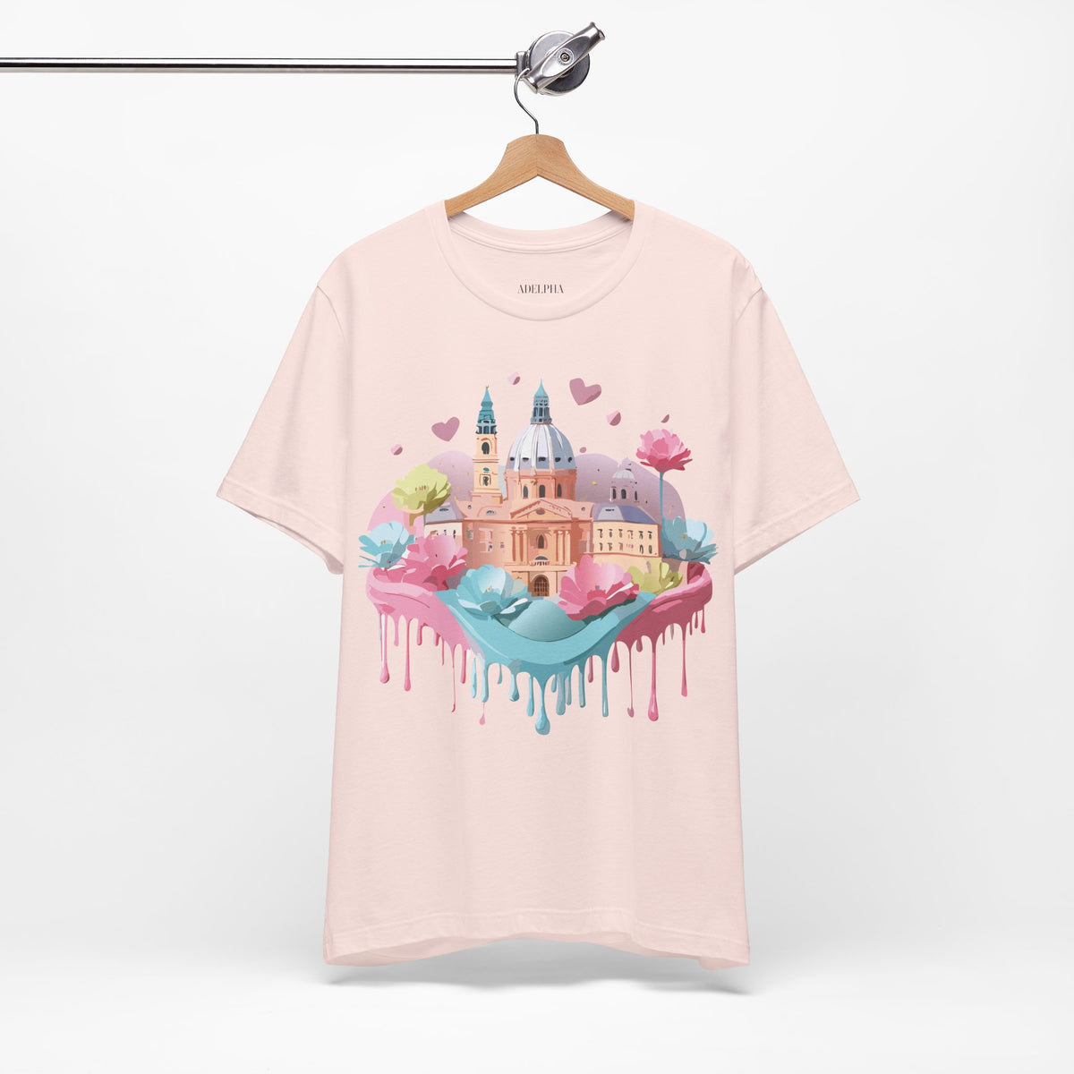 Unisex Cotton Bella+Canvas Tee with Prague