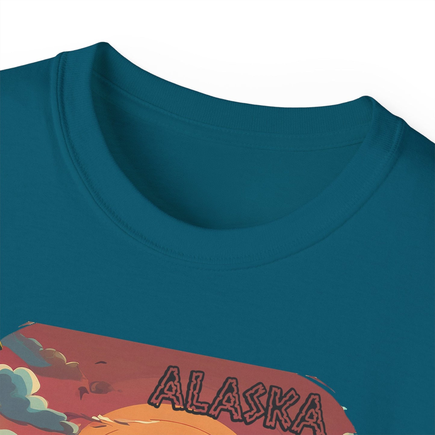 Alaska Graphic Unisex Cotton T‑Shirt 3