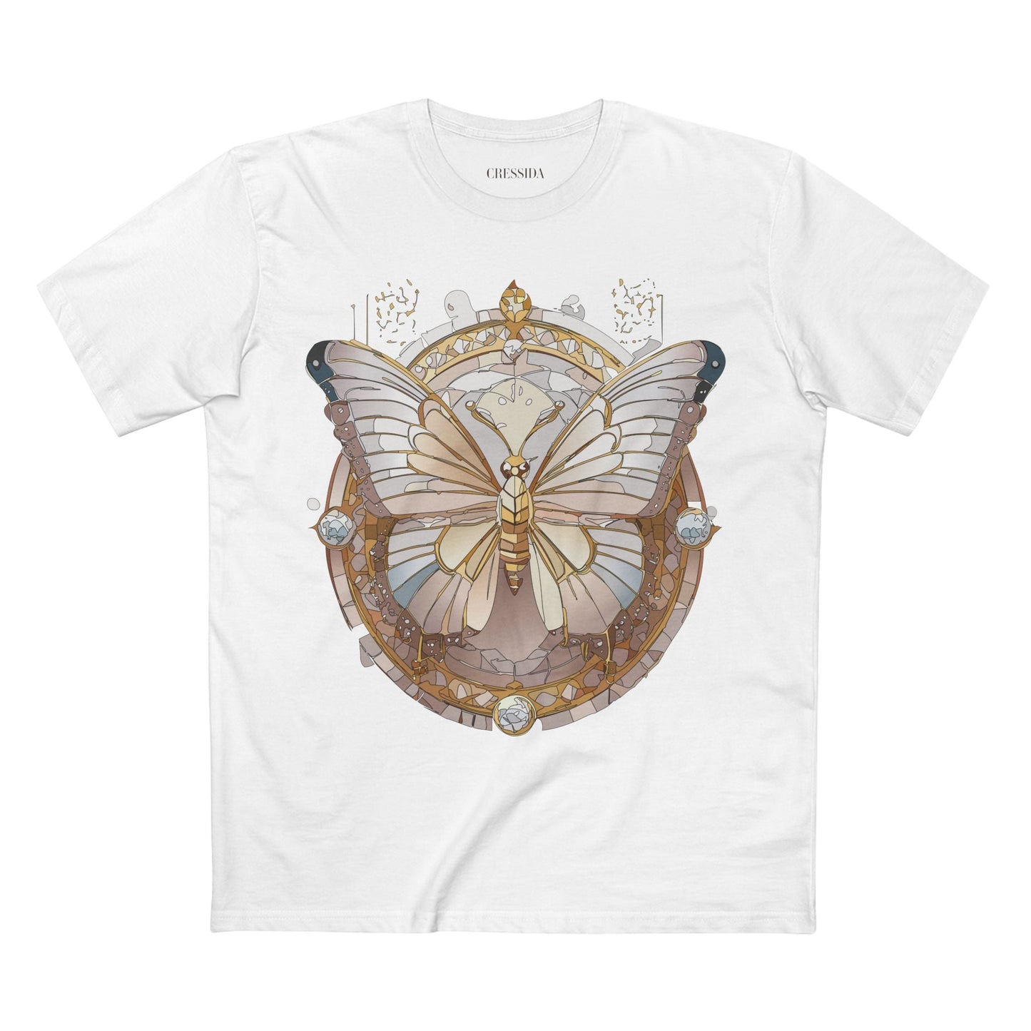 Butterfly Graphic Design Unisex 100 Cotton Tee 7