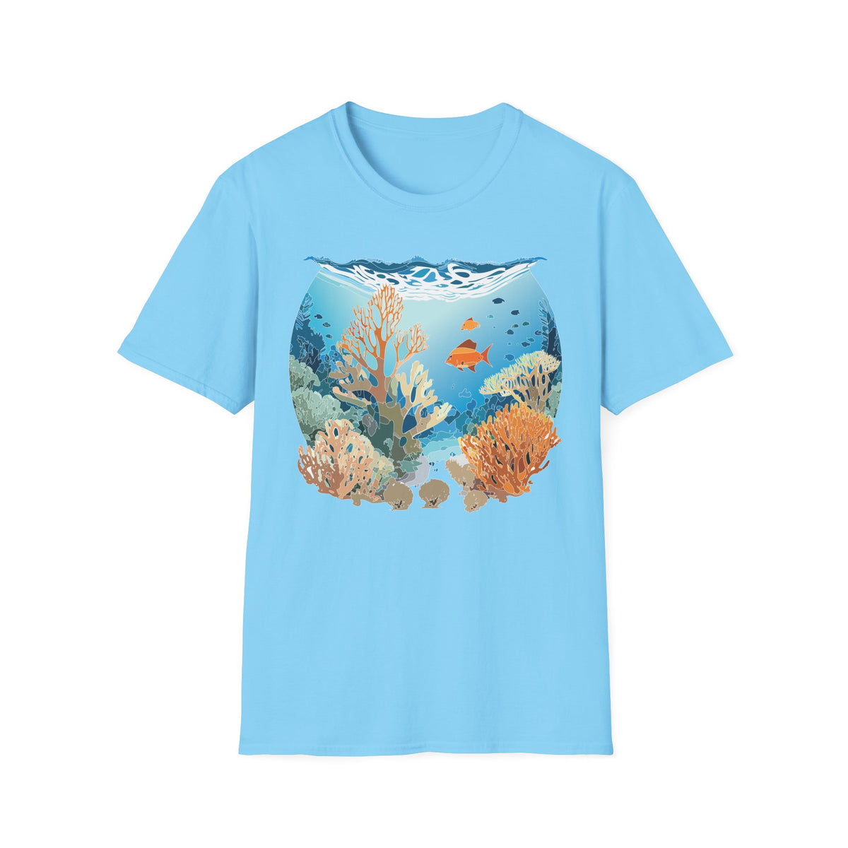 Ocean U boat Graphic Tee Gildan Unisex 100 Cotton Tee Shirt c35
