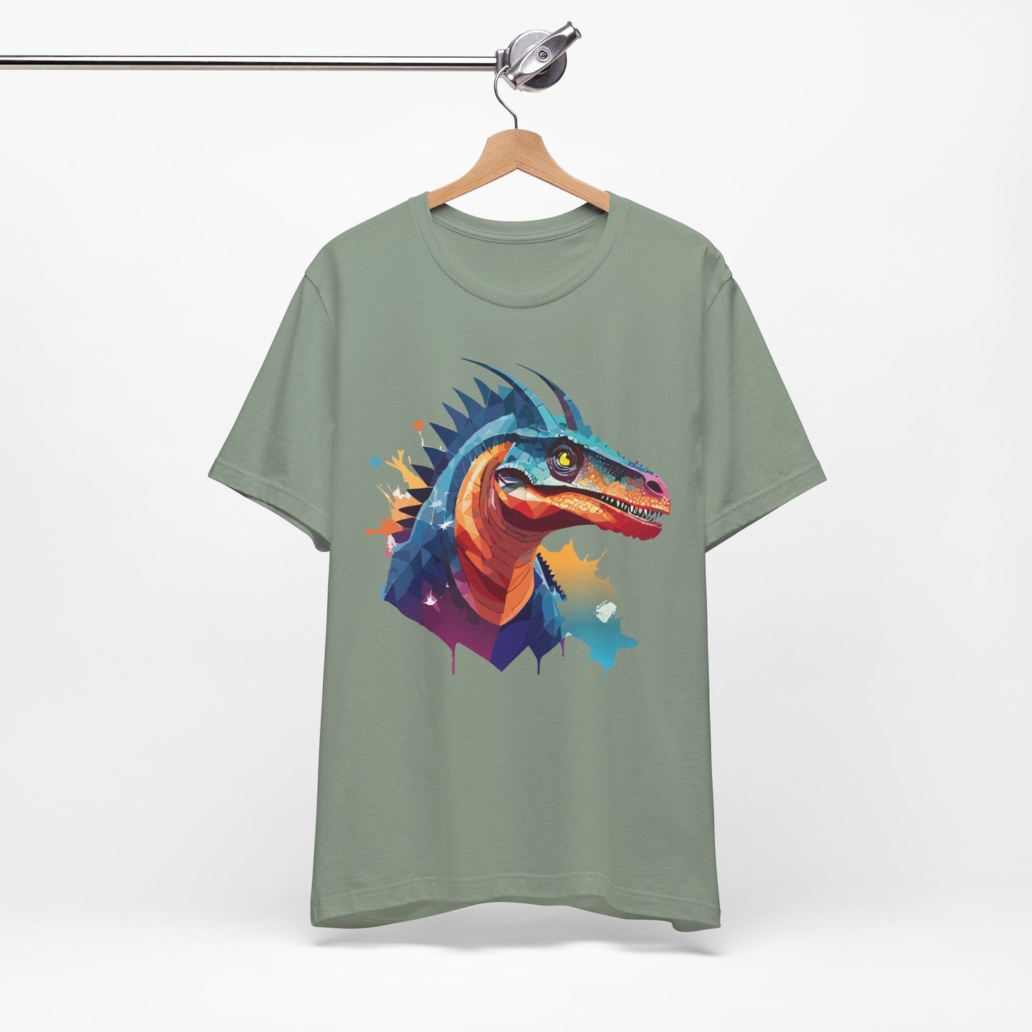 Unisex Animal Tee Shirt With Animals Art Design Wild Animals Shirt For Everyday Wear