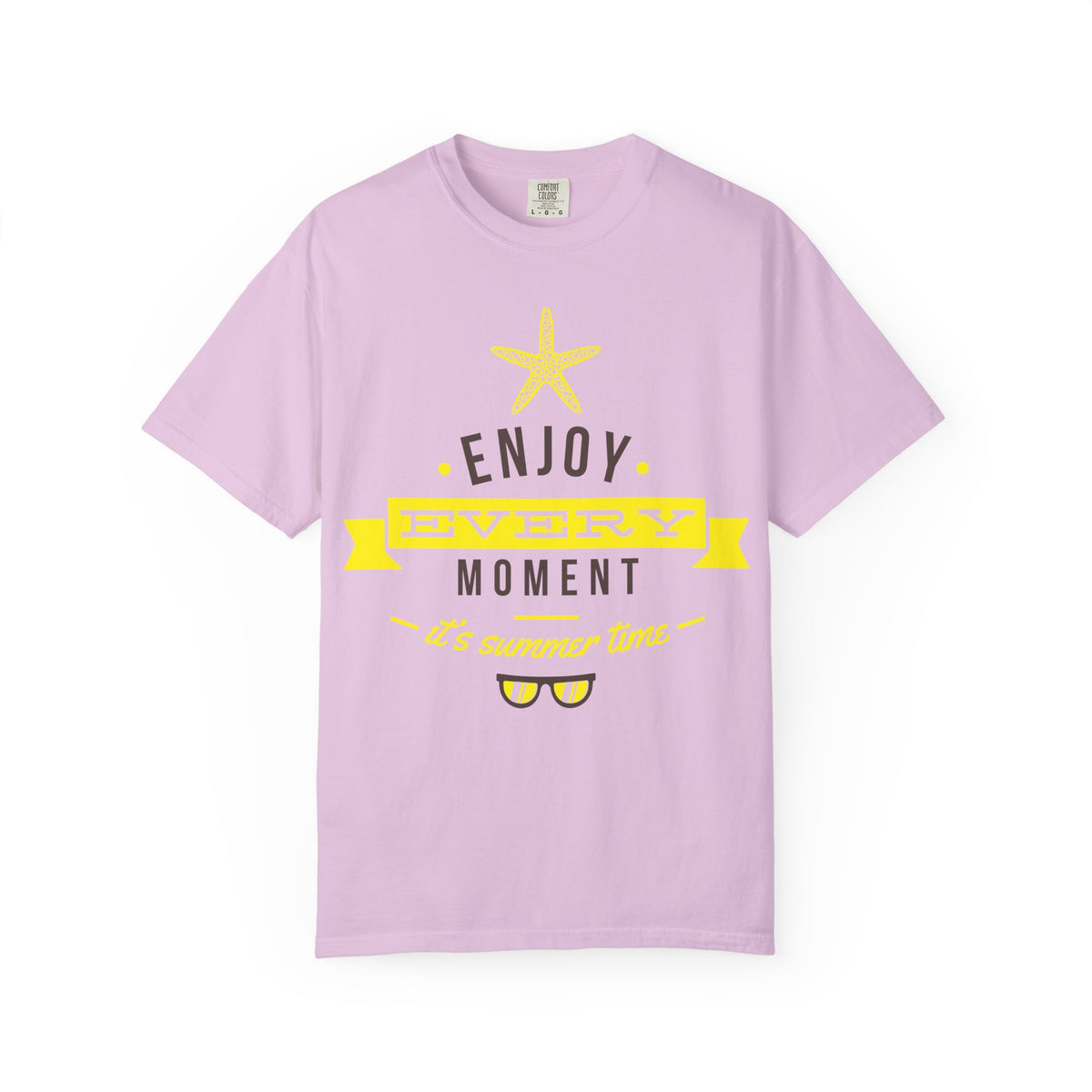 Unisex Garment Dyed T Shirt Relaxed Fit Comfort Colors 1717 100 Percent Ring Spun US Cotton