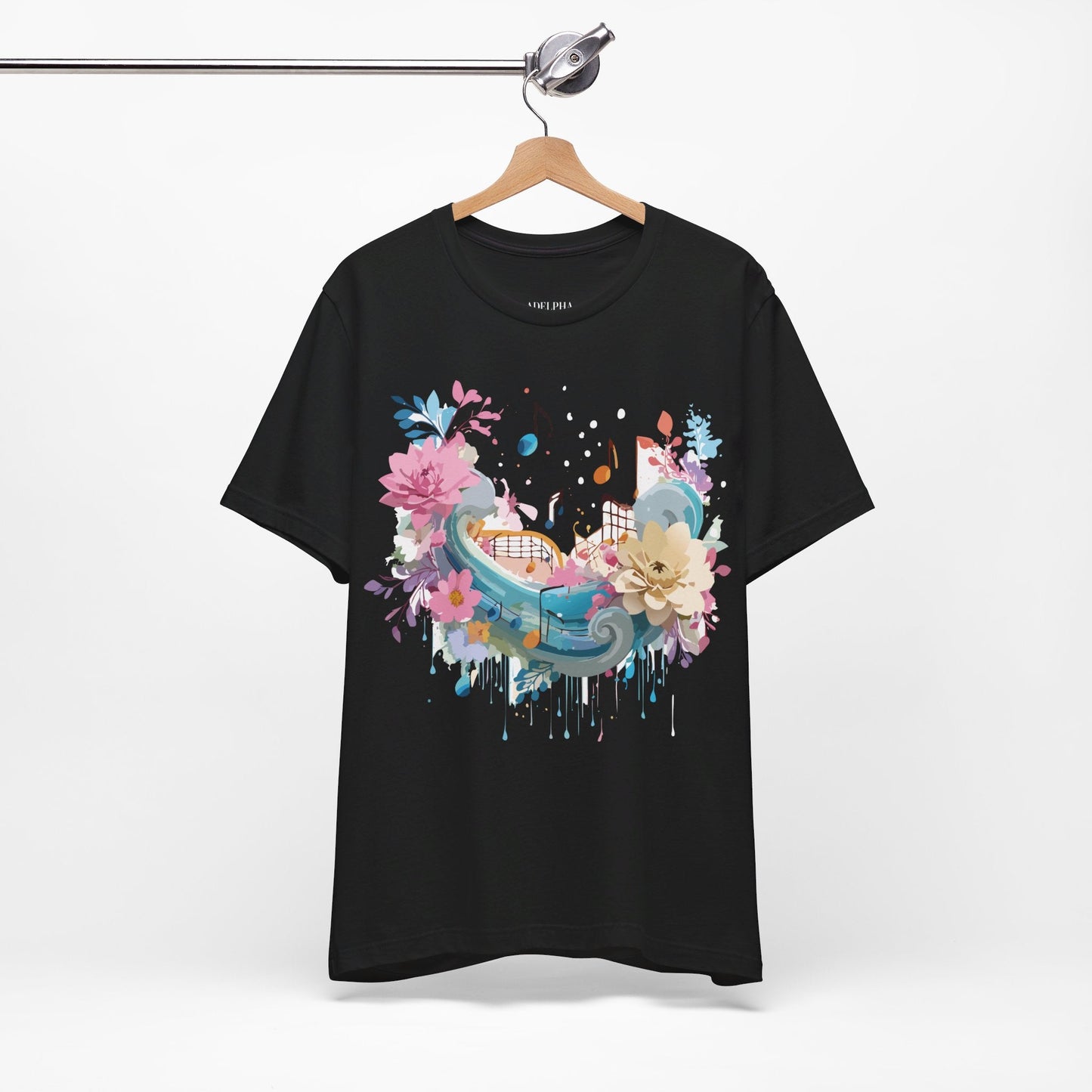 Adelpha Graphic Tee Unisex Jersey Short Sleeve Art Design Vintage Inspired Music T Shirt