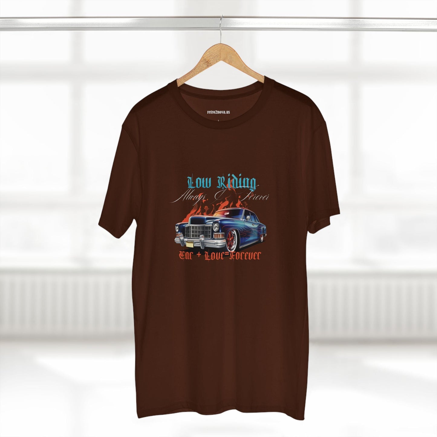 Retro Car Shirt RC28 Vintage Car Tee Unisex Premium Cotton With Original Art Design