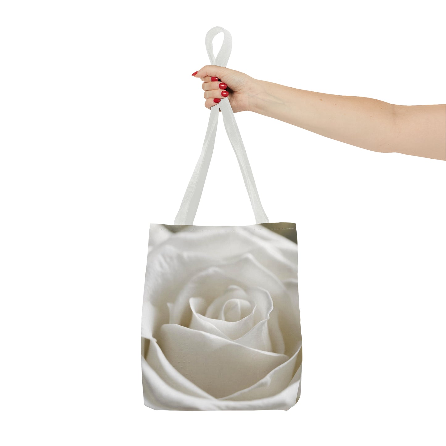 Canvas Bag with Floral Prints