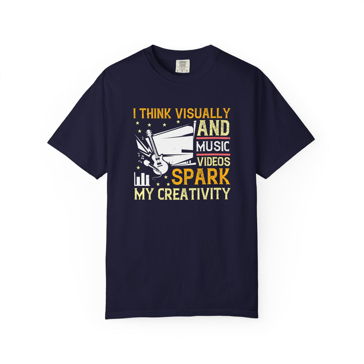 Music Graphic Unisex Heavy Cotton Art Designed T-Shirt m14