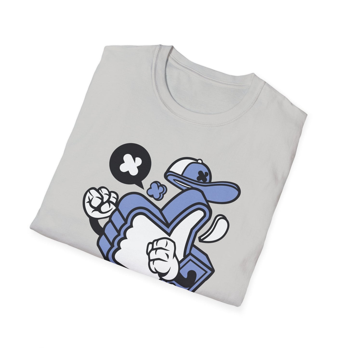 Cartoon T Shirt Animation Tee Funny Graphic Tee For Unisex Gildan Softstyle 64000 Cotton