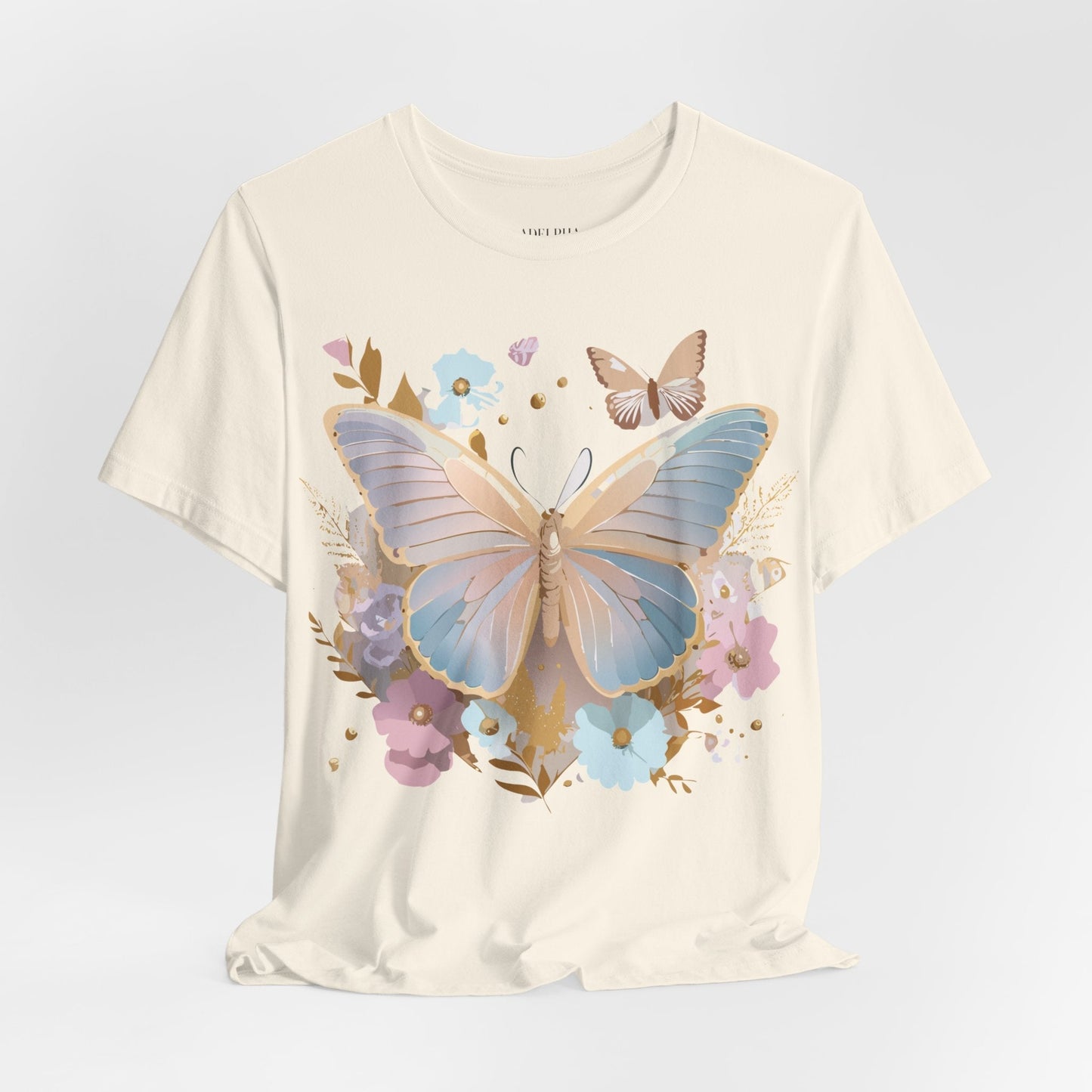 Adelpha Butterfly Graphic Tee Unisex Vintage Artwork Short Sleeve Shirt