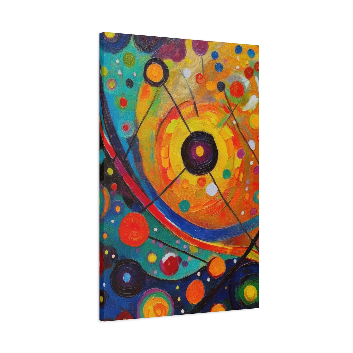 Abstract Oil Painting Print Canvas 20x24,20x30,24x30 24x32,24x36,30x40 32x48,36x48,40x60 Pine-Wood Inner Frame ABS-133