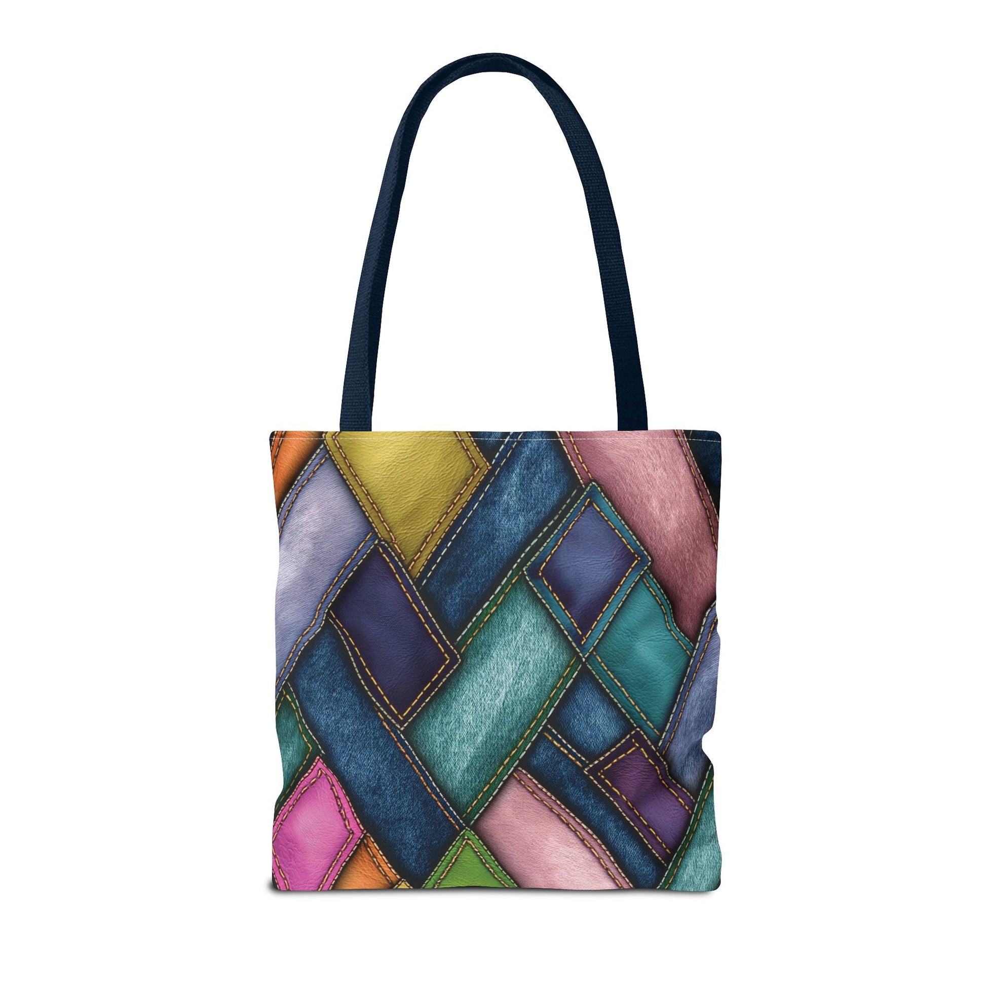 Denim Canvas Bag, Tote Bag Denim Printify