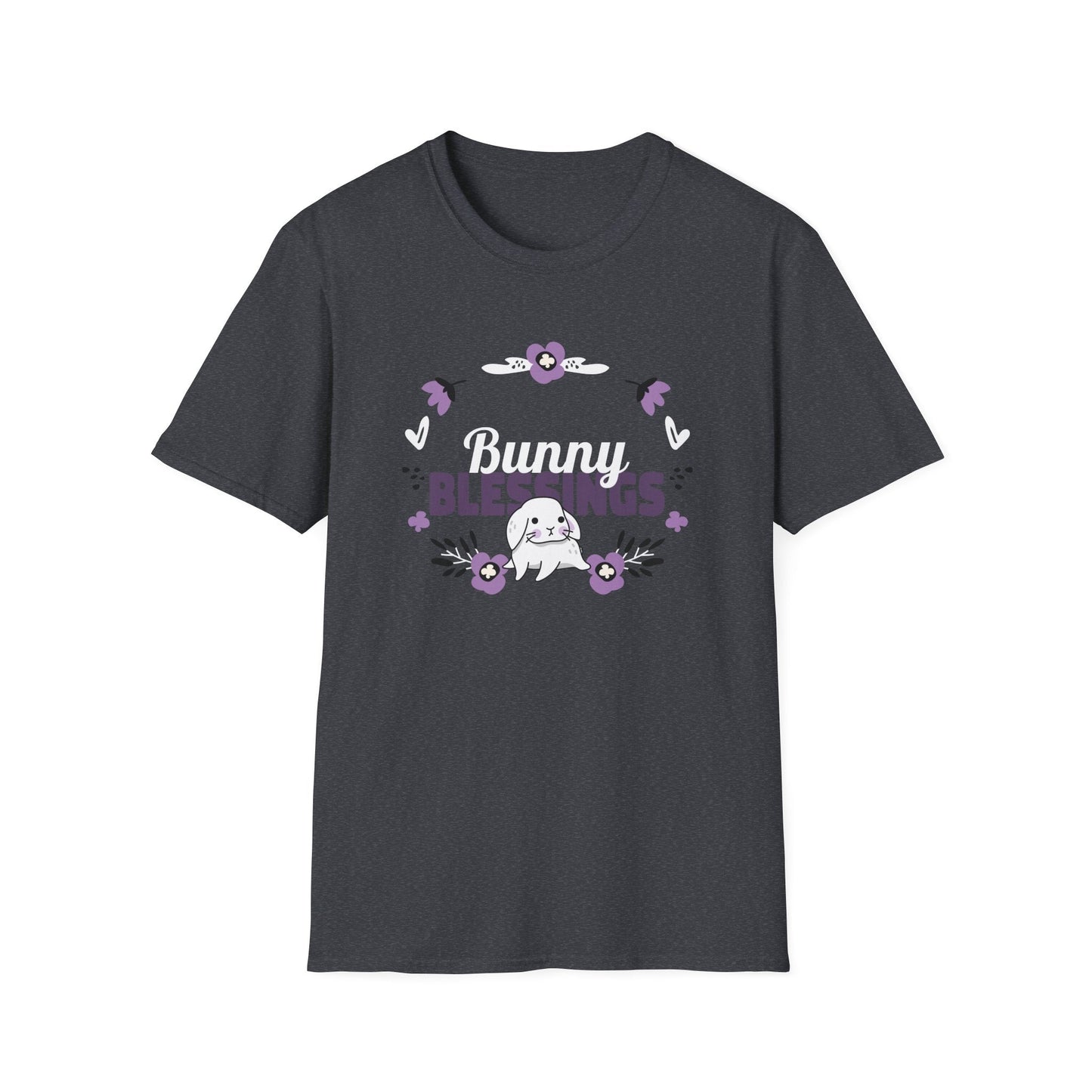 Easter Bunny T Shirt Unisex Gildan Softstyle 64000 Tee With Easter Signature Design