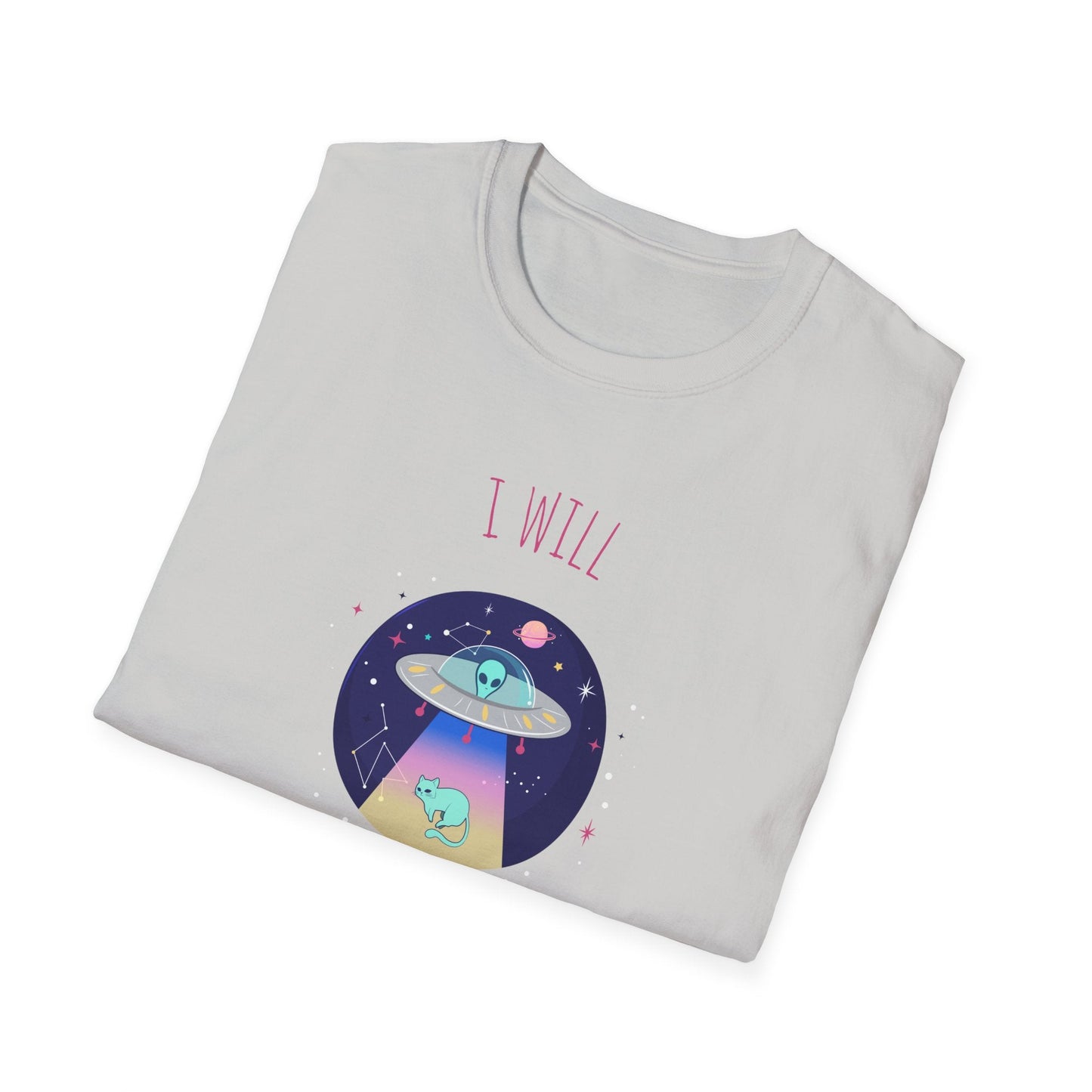Funny T Shirts UFO Tees Funny Aliens Shirt