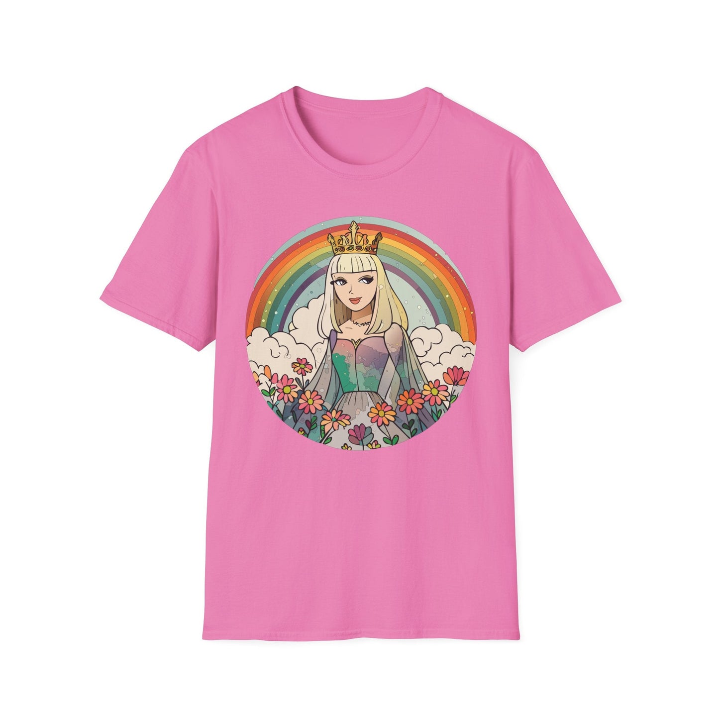 Womens Graphic T Shirt Art Design Tee Softstyle 100 Percent Ring Spun Cotton Comfort