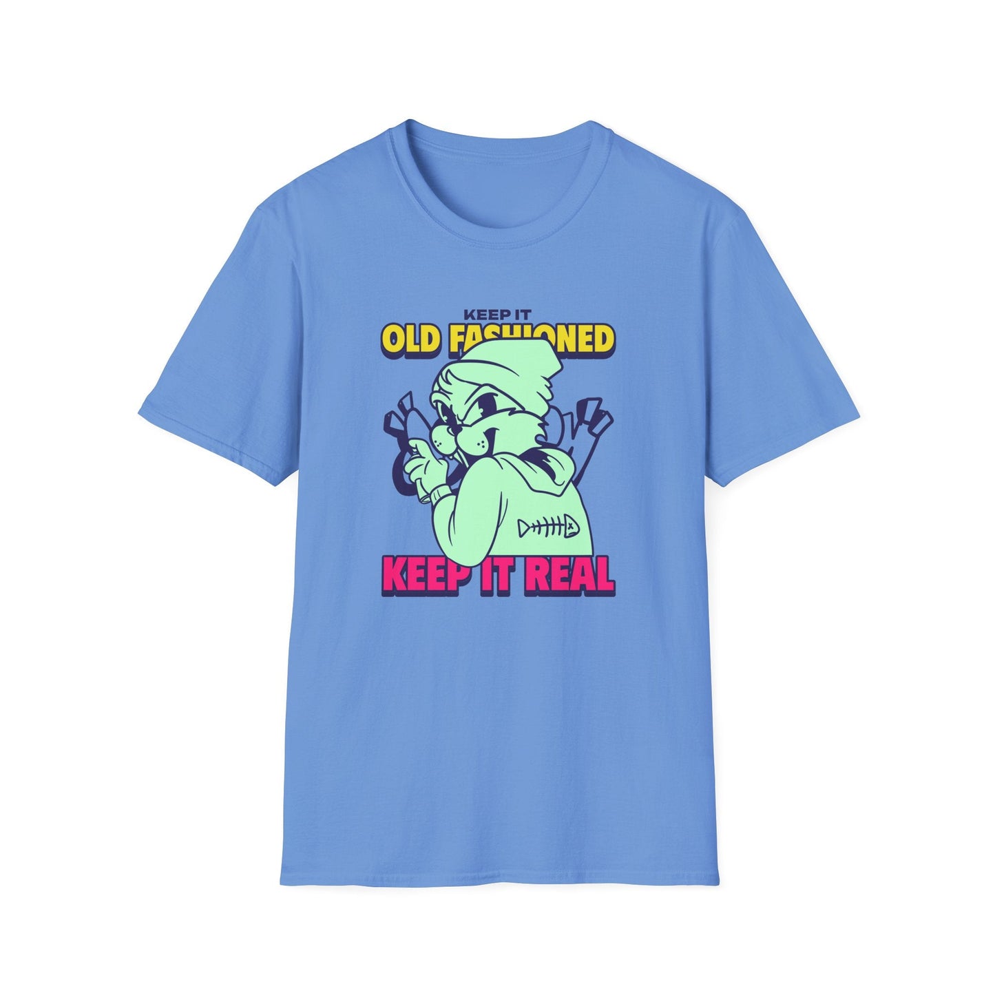 Funny Animals Tees Unisex T Shirt Gildan Softstyle 64000 100 Percent Ring Spun Cotton