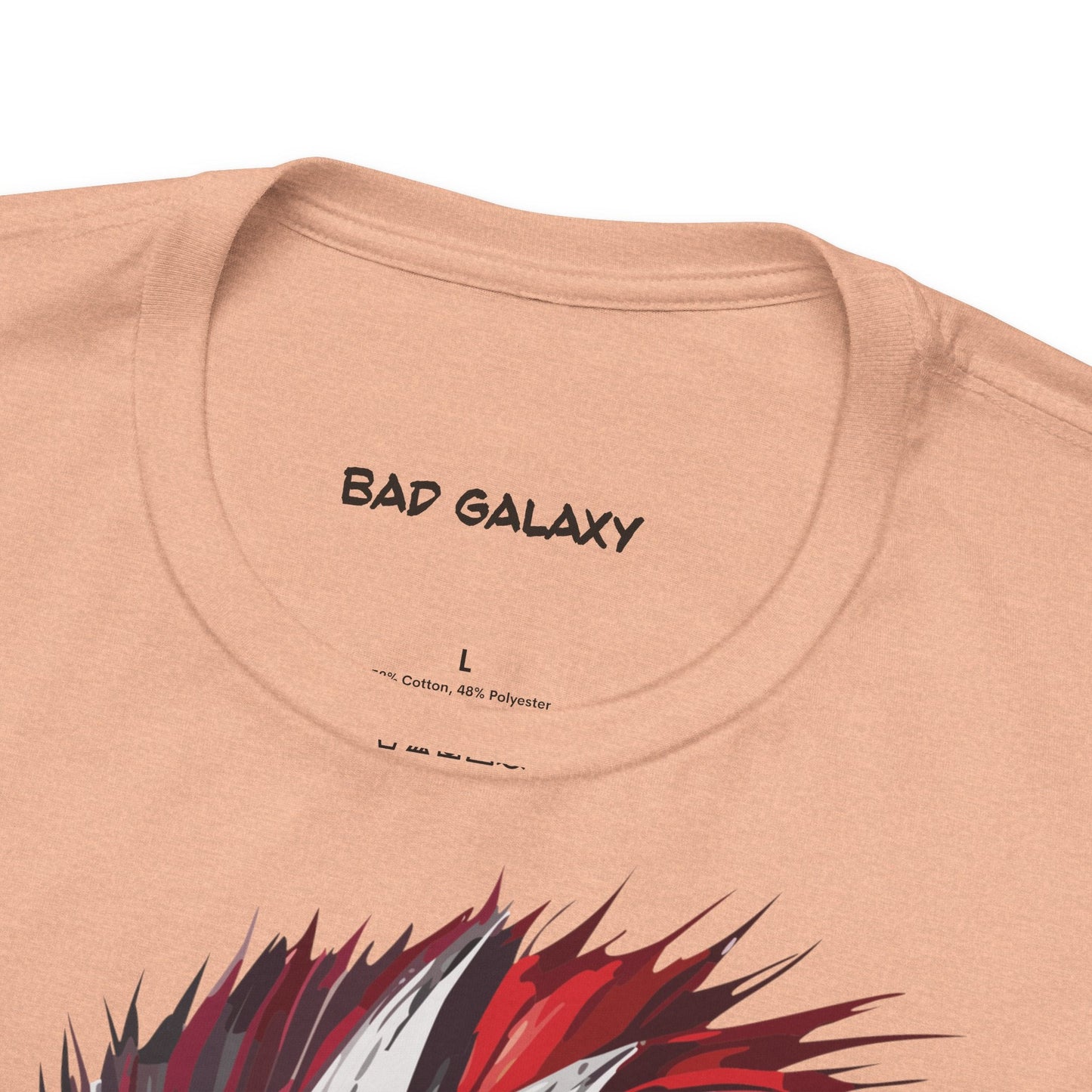 Punk Rock Tee Shirt From Bad Galaxy Made To Order 100 Cotton Free Shipping Eco Friendly Inks