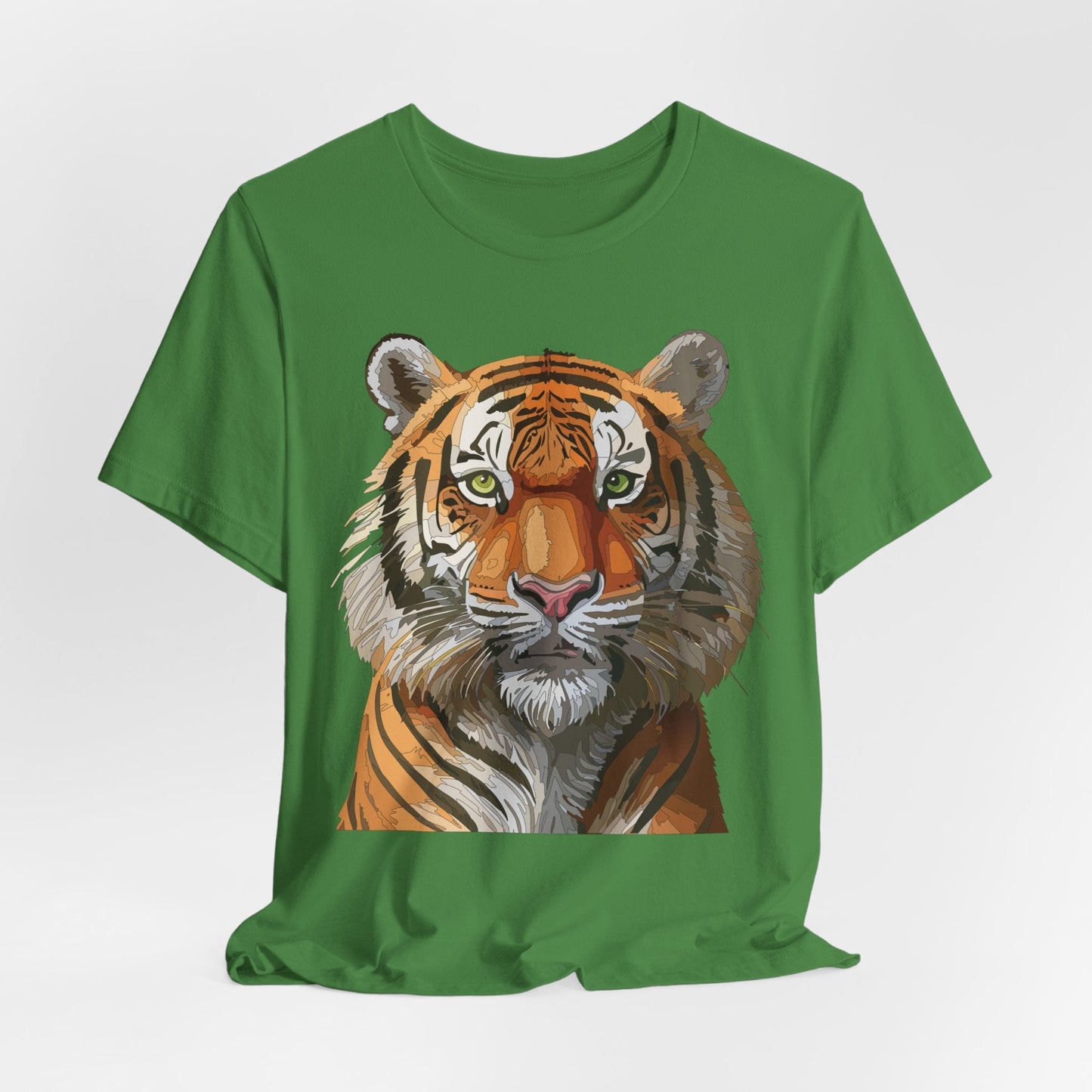 Unisex Animal Art Design Tee Shirt Wild Animals Graphic Tee Softstyle Gildan 64000