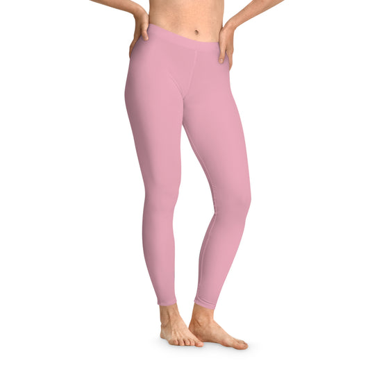 Pink Color Leggings, Pink Leggings 8