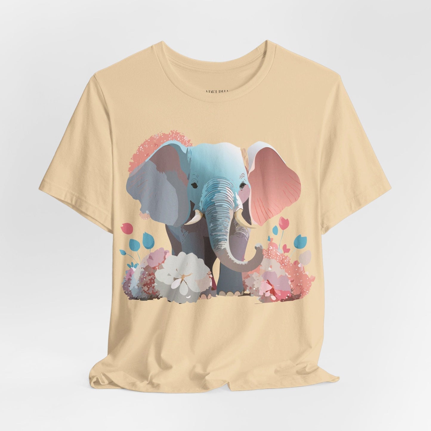 Elephant Graphic T Shirt By Adelpha Unisex Jersey Short Sleeve Artwork Tee Vintage Inspired