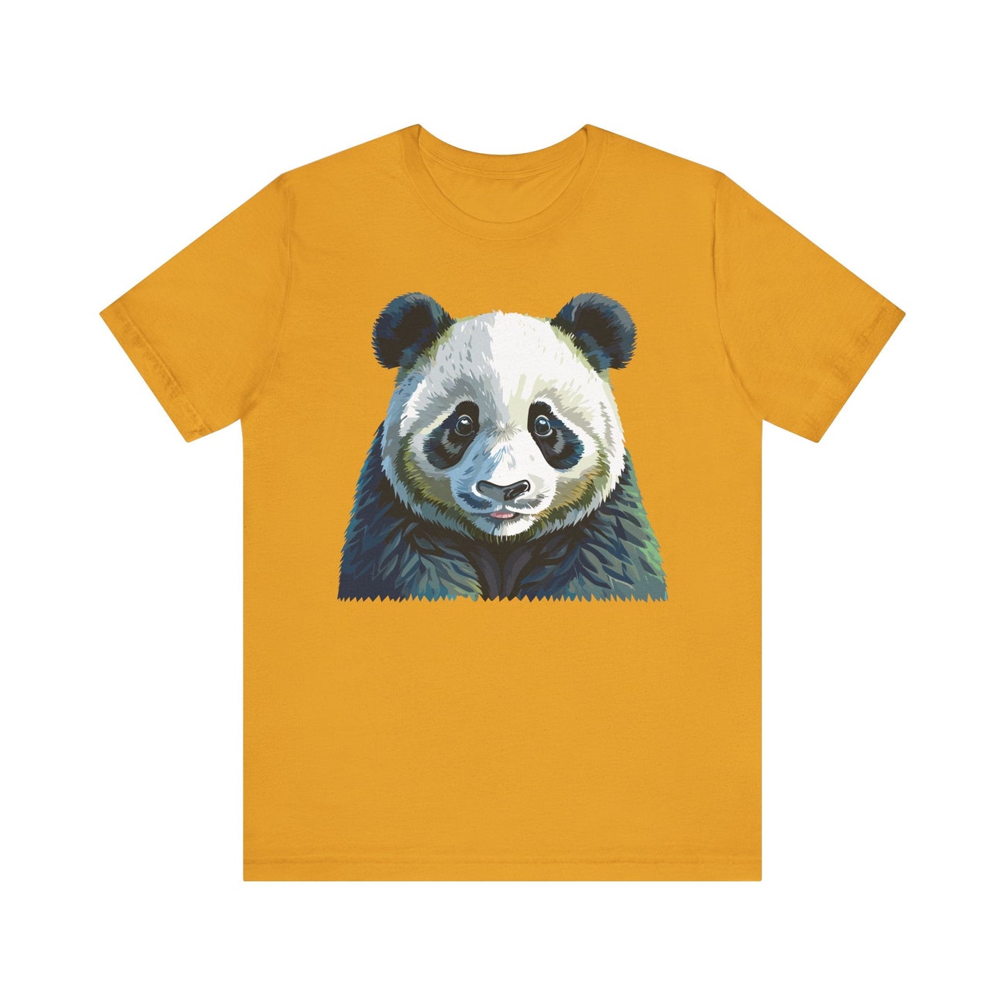 Unisex Animal Graphic Tee Shirt With Wild Animals Art Design Gildan Softstyle 64000