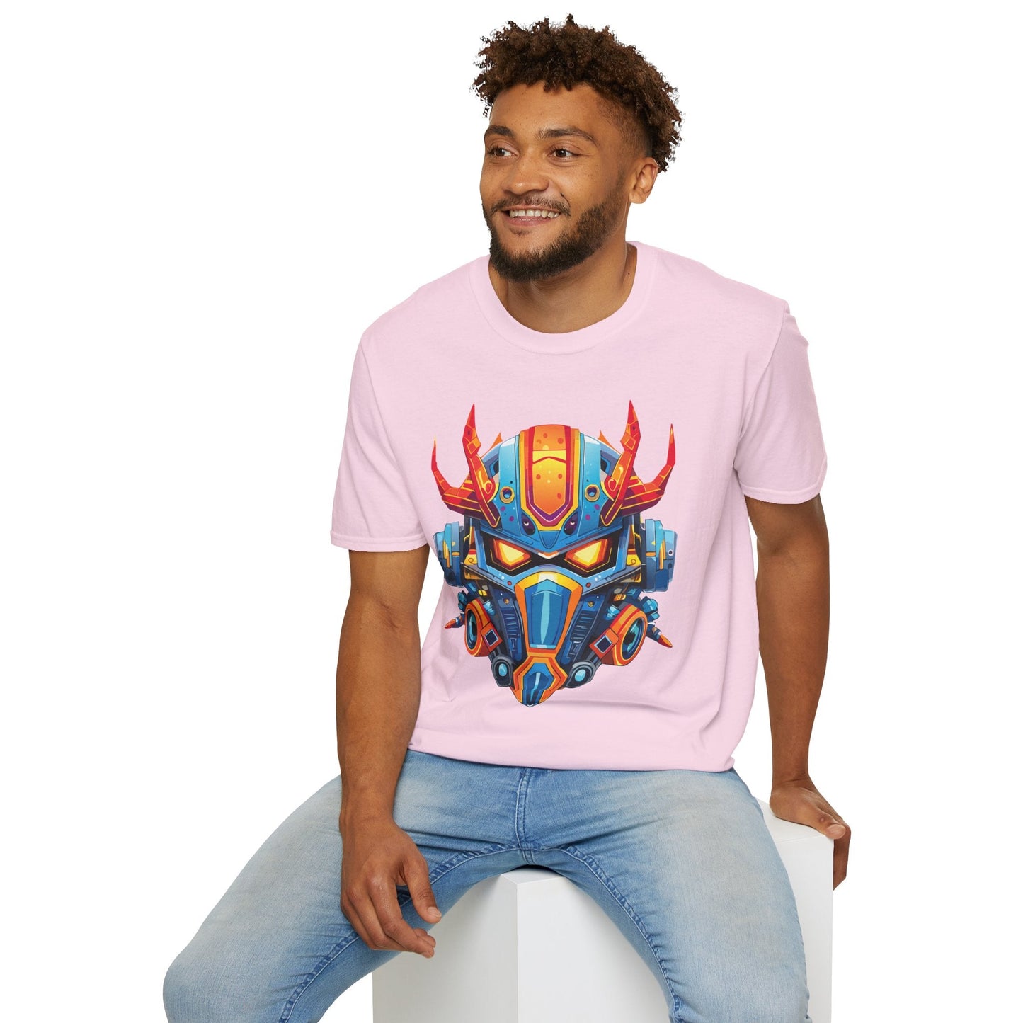 Cyborg Tee Unisex Robot And Terminator Shirt Gildan Softstyle 64000 Ring Spun Cotton