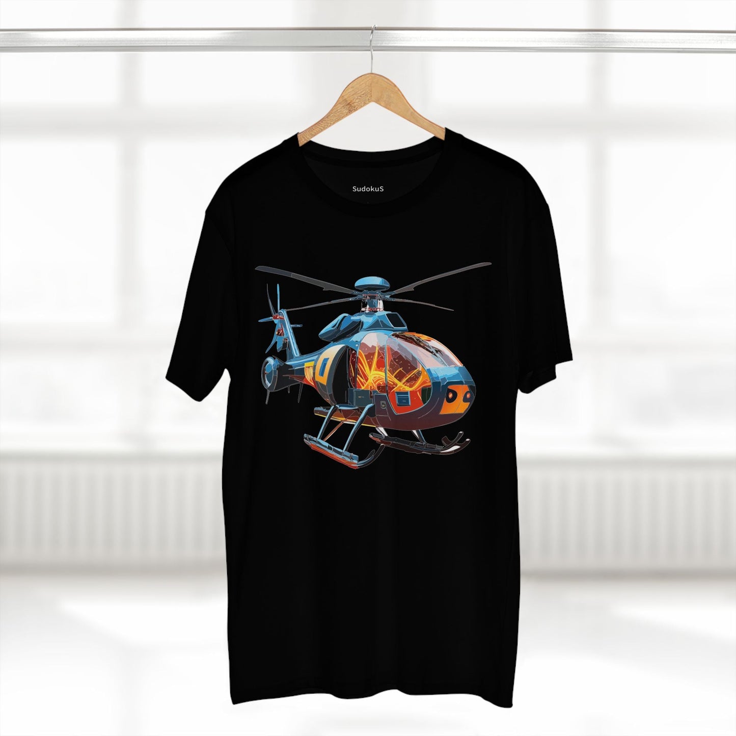 Chopper Graphic Unisex 100 Cotton Staple Tee 4