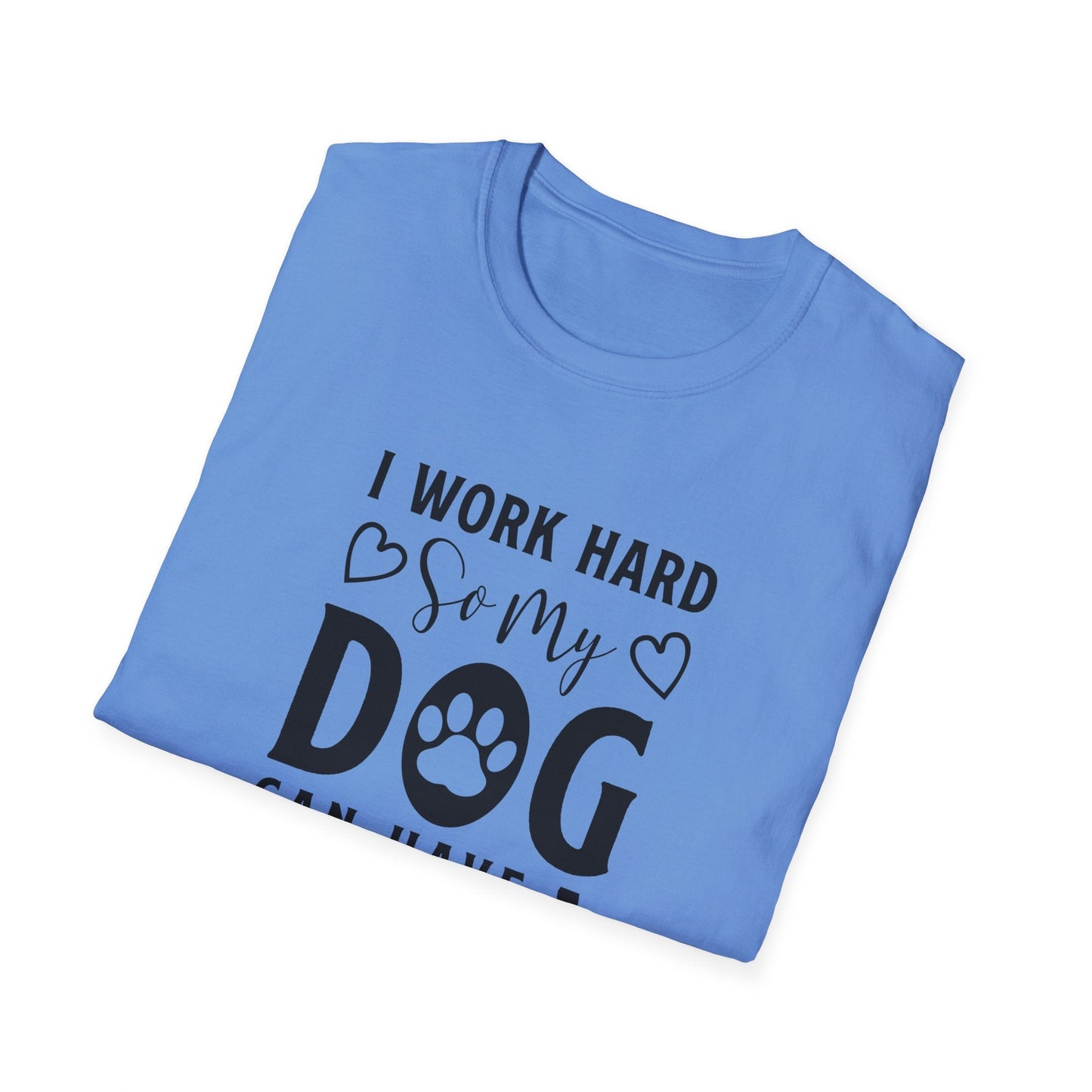 Dog Slogan T Shirts With Funny Words Unisex Tee Shirt Cute Quotes Gildan Softstyle 64000 Cotton
