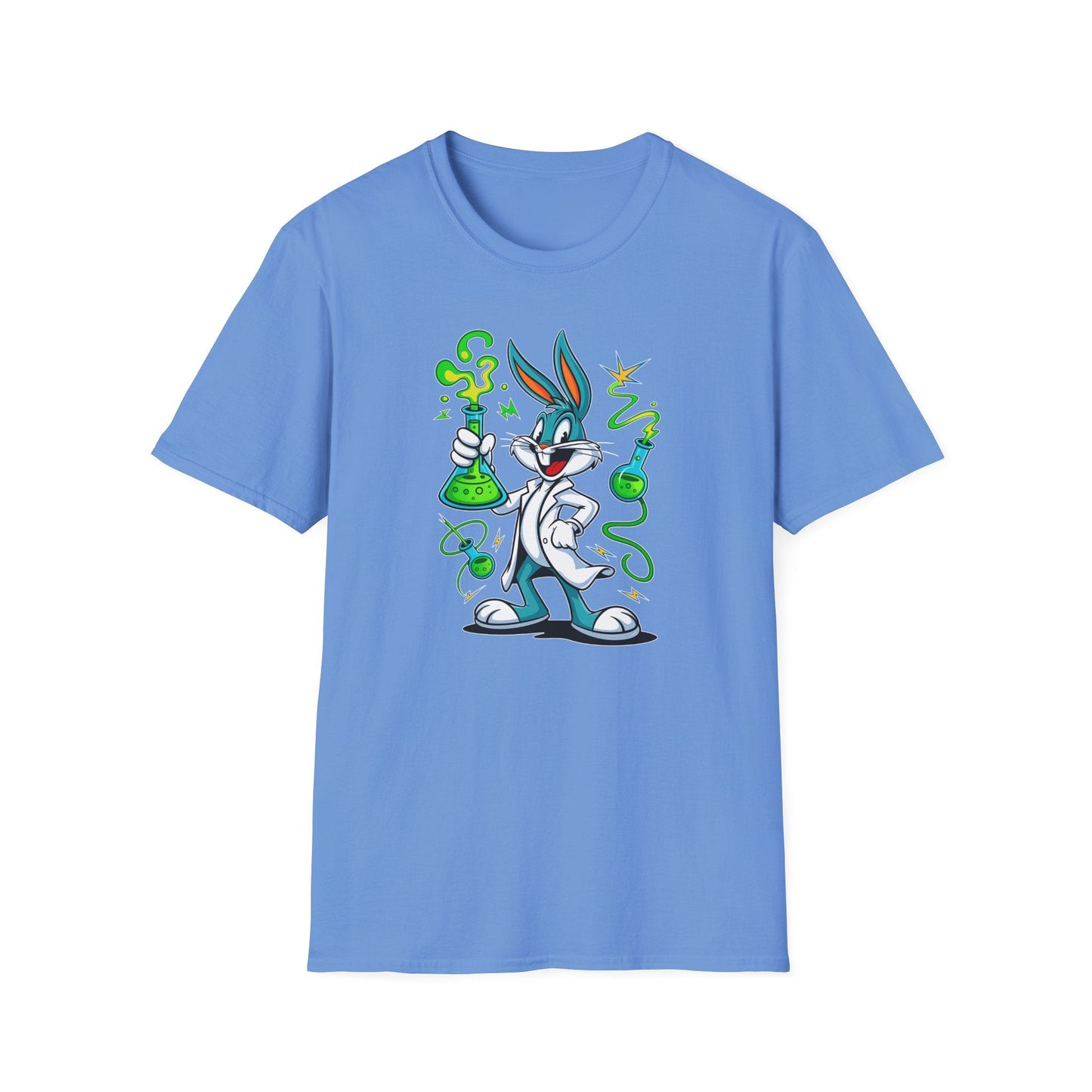 Bugs Bunny T Shirt Cartoon Design Unisex Softstyle 64000 Tee Graphic Shirt Art Design