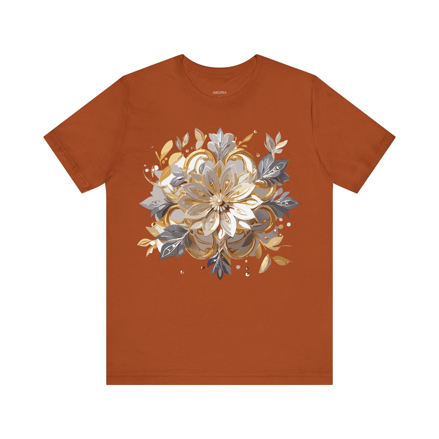 Adelpha Vintage Inspired Graphic Tee Unisex Jersey Short Sleeve Art Shirt Premium Comfort