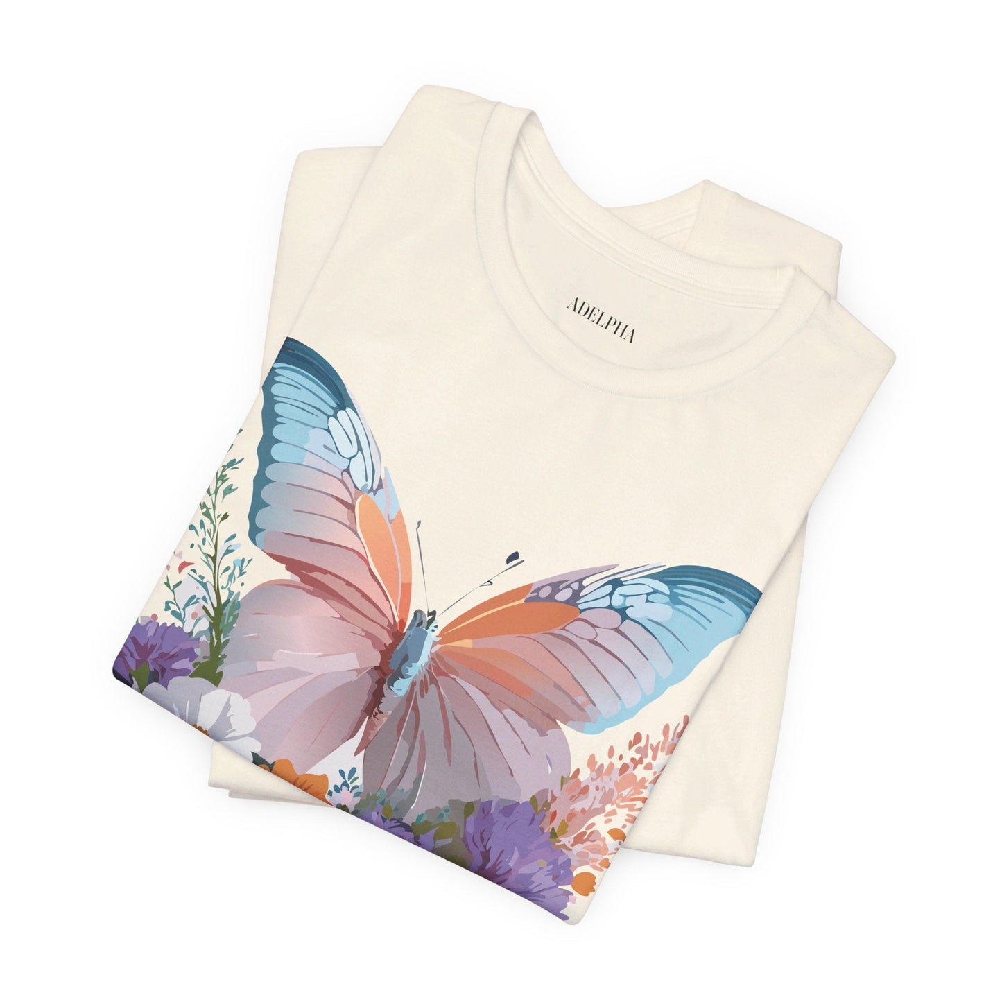 Butterfly Graphic Tee Unisex Jersey Short Sleeve Adelpha Art Design