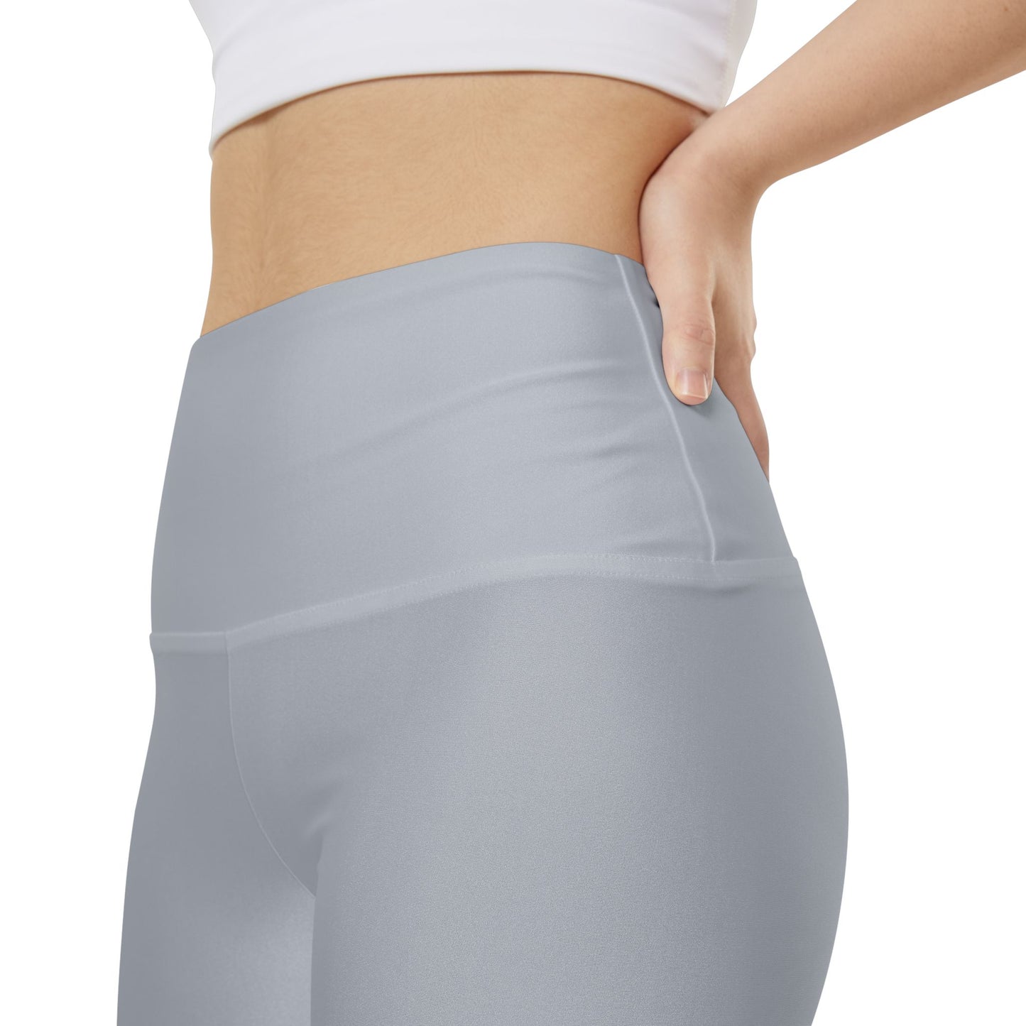 Pale Slate Grey Workout Shorts
