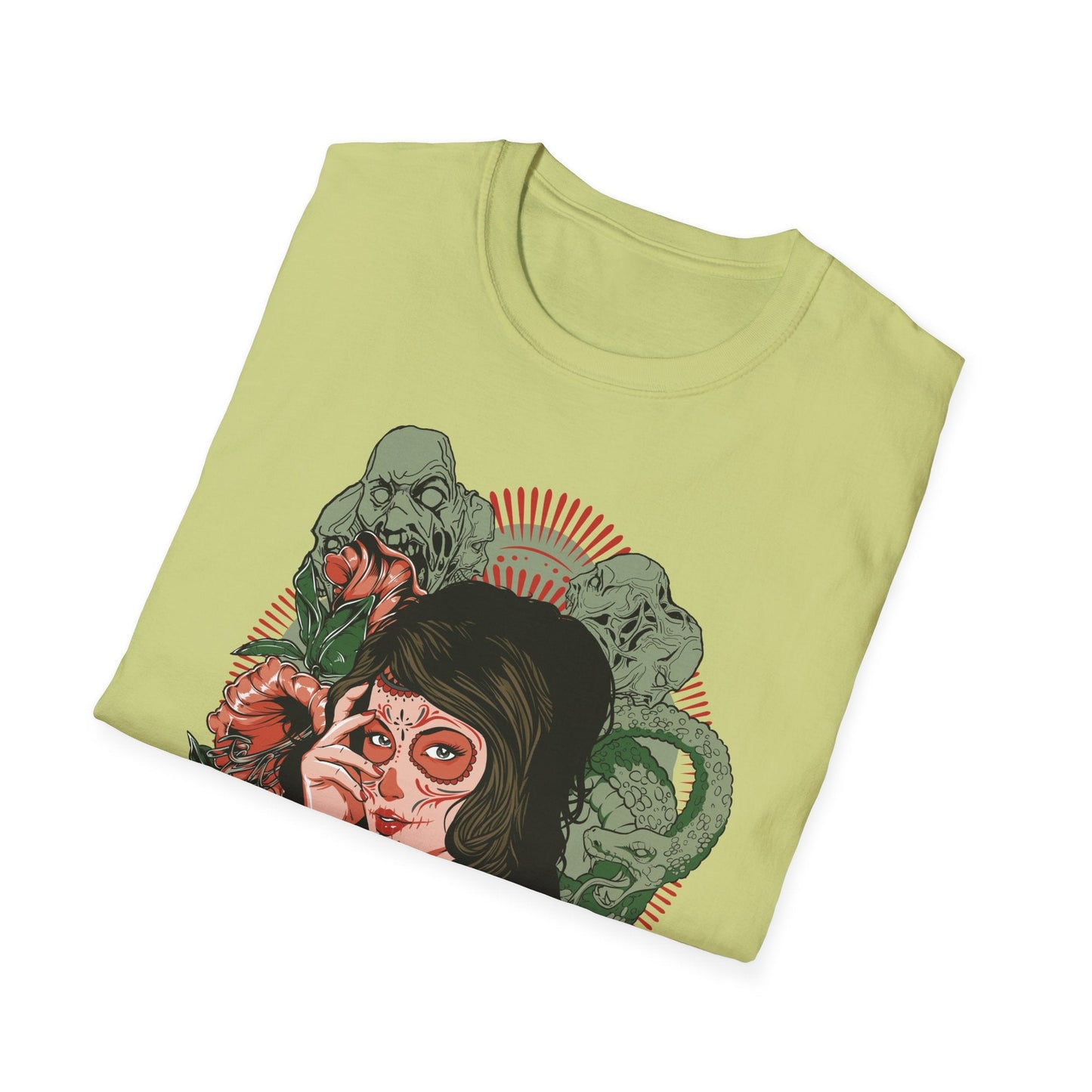 Art Design Graphic Tee Shirt Unisex Softstyle Cotton Art Shirt for Graphic Lovers
