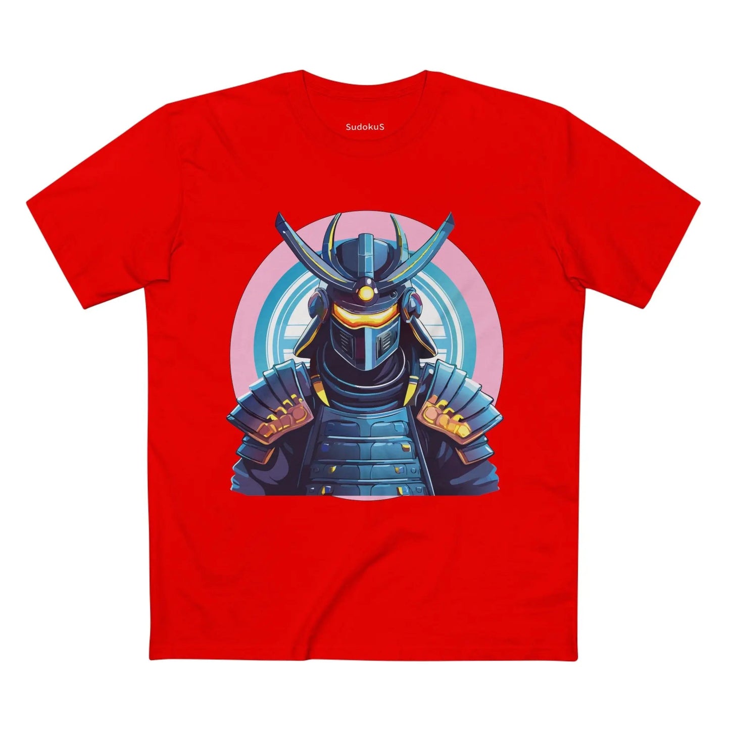 Samurai Graphic Unisex 100 Cotton Staple Tee 18