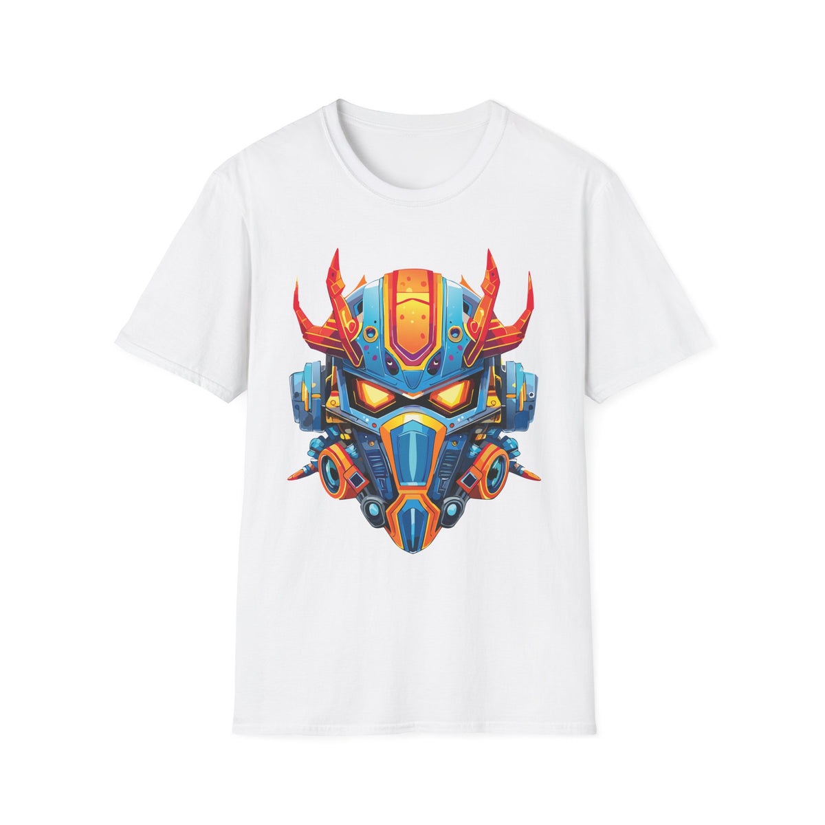 Cortoon Cyborg  Robot Terminator Graphic Tee Gildan Unisex 100 Cotton Tee Shirt h09