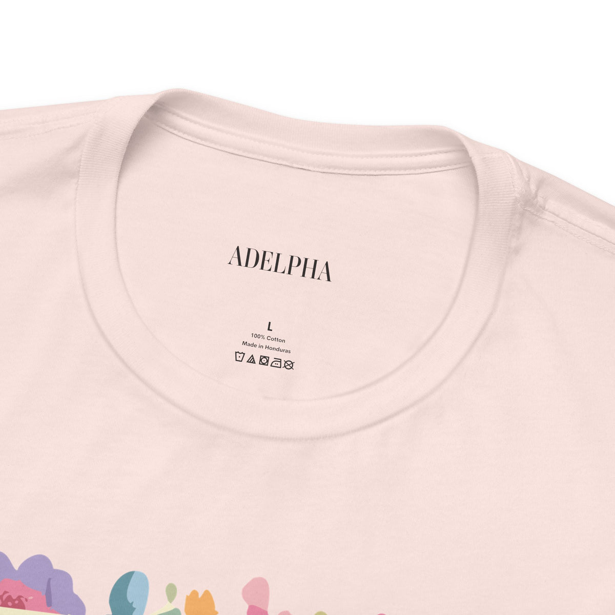 Letter R Graphic Unisex Cotton Bella+Canvas Tee with Art Letter Design
