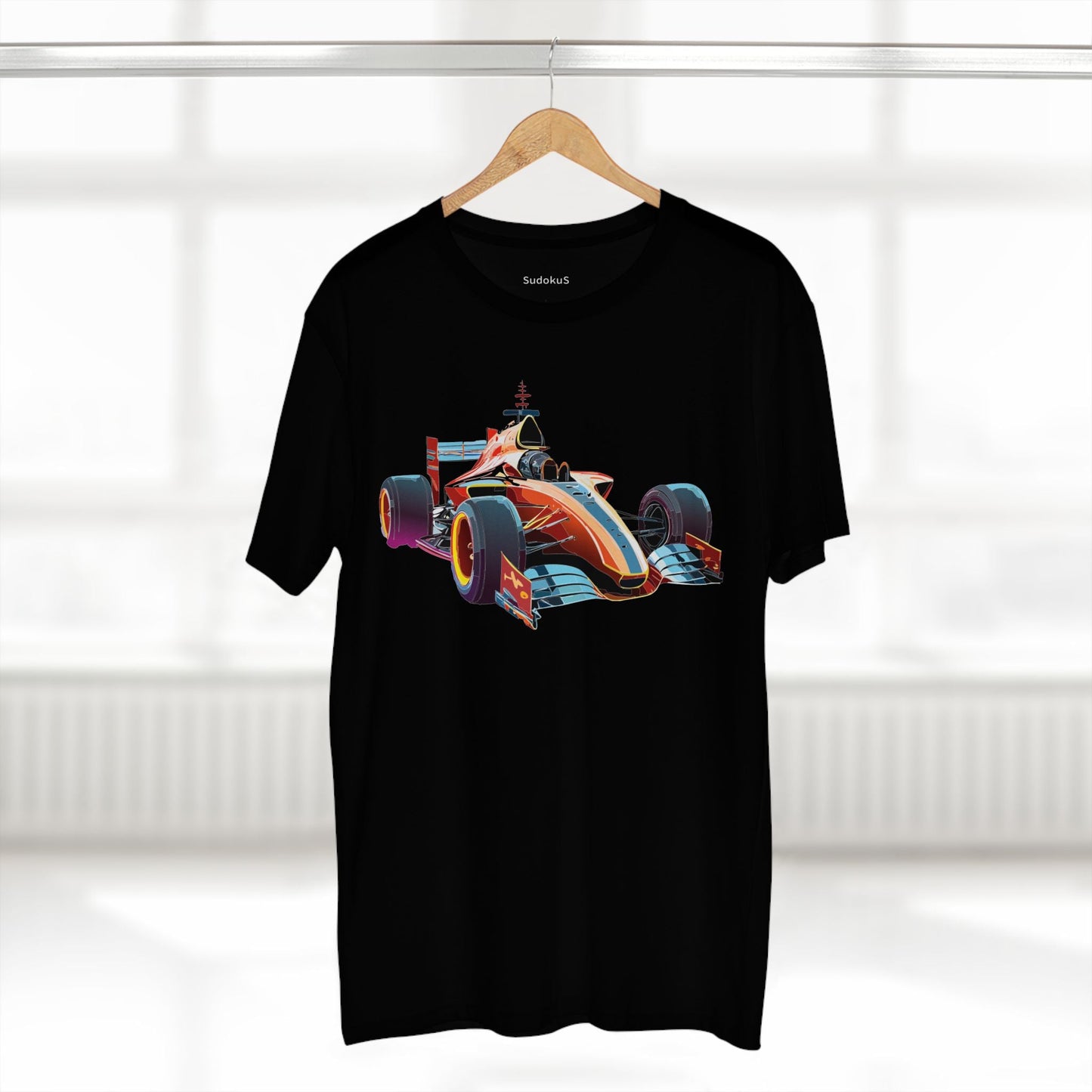 Car Graphic Unisex 100 Cotton Staple Tee 10