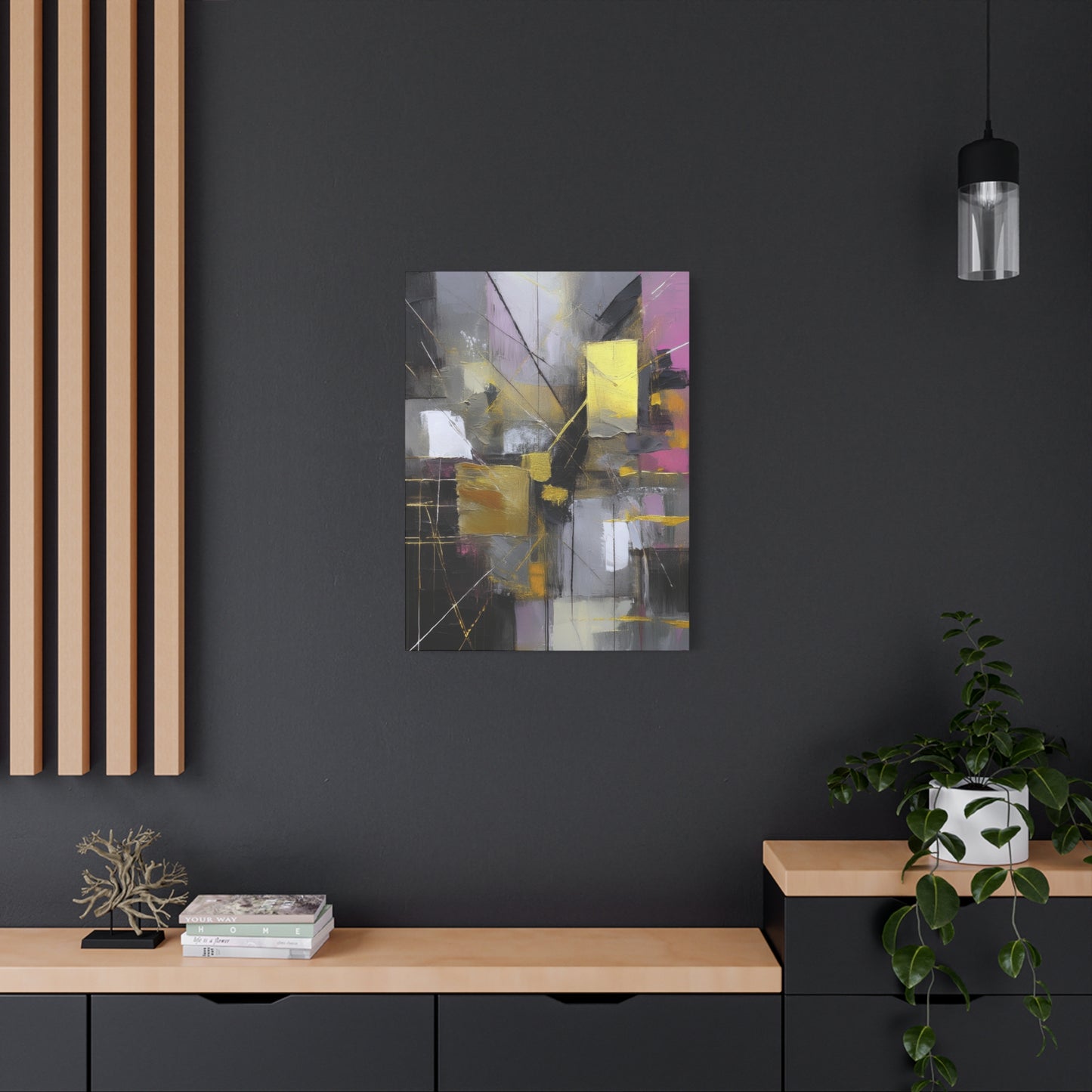 Abstract Oil Painting Print Canvas 20x24,20x30,24x30 24x32,24x36,30x40 32x48,36x48,40x60 Pine-Wood Inner Frame ABS-214