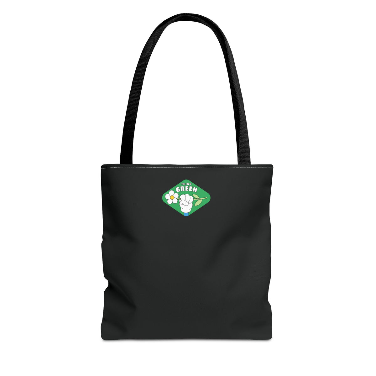ECO BLACK COLOR CANVAS BAG HIGH-QUALITY 100% SPUN POLYESTER 3 SIZES BAG-E4