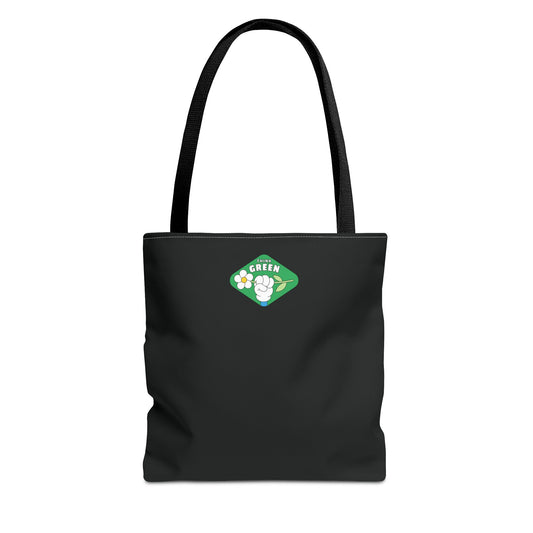 ECO BLACK COLOR CANVAS BAG HIGH-QUALITY 100% SPUN POLYESTER 3 SIZES BAG-E4