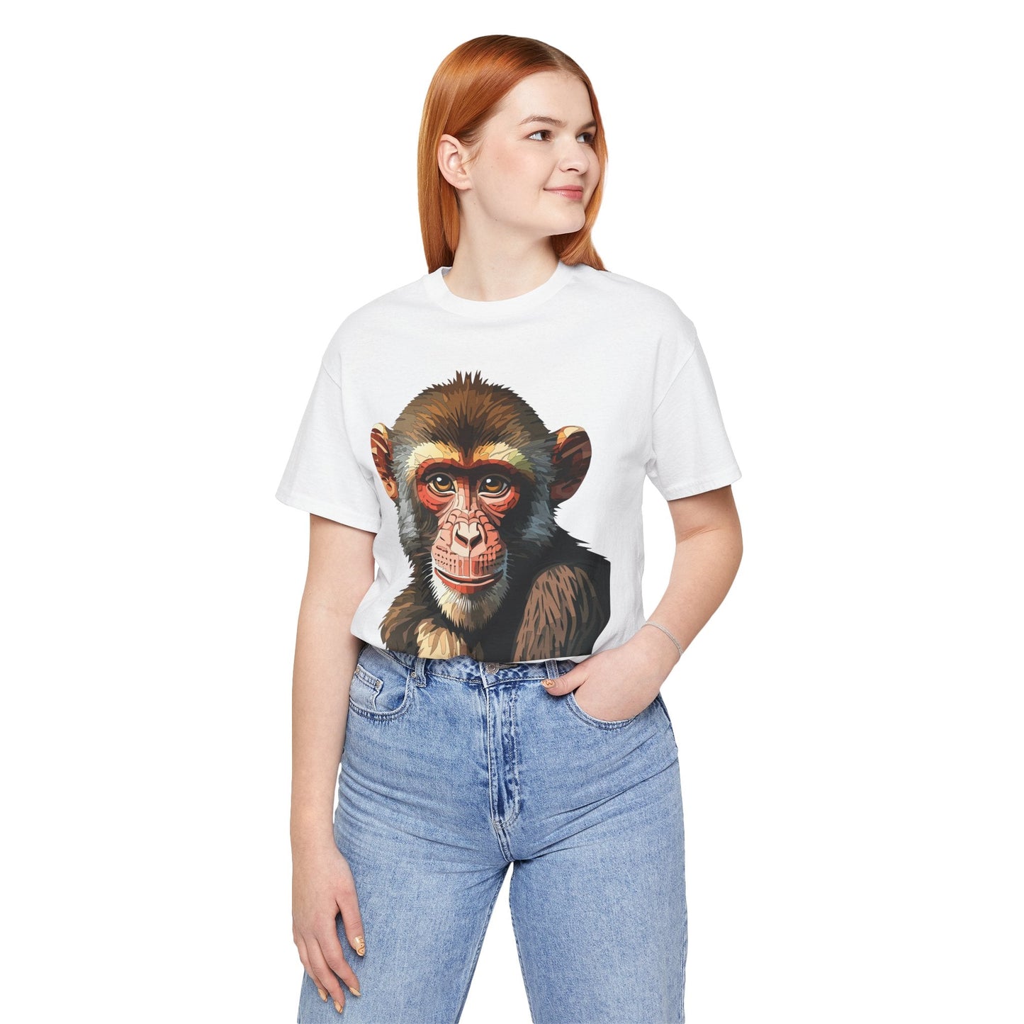 Unisex Animal Tee Shirt With Art Design Wildlife Graphic Gildan Softstyle 64000 Shirt
