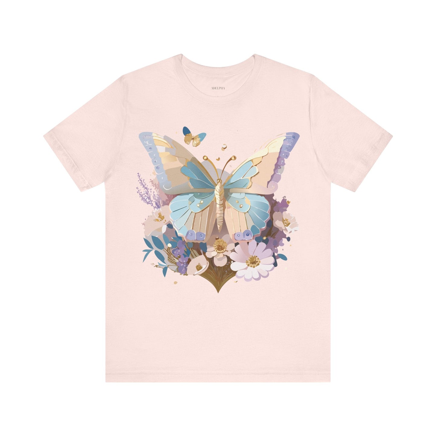 Adelpha Vintage Inspired Graphic T Shirt Unisex Short Sleeve