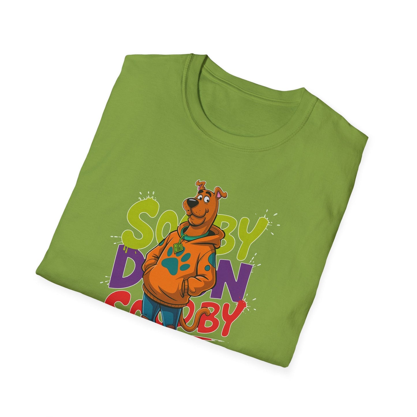 Unisex Cartoon T Shirt With Animation And Funny Animals Tee Gildan Softstyle 64000