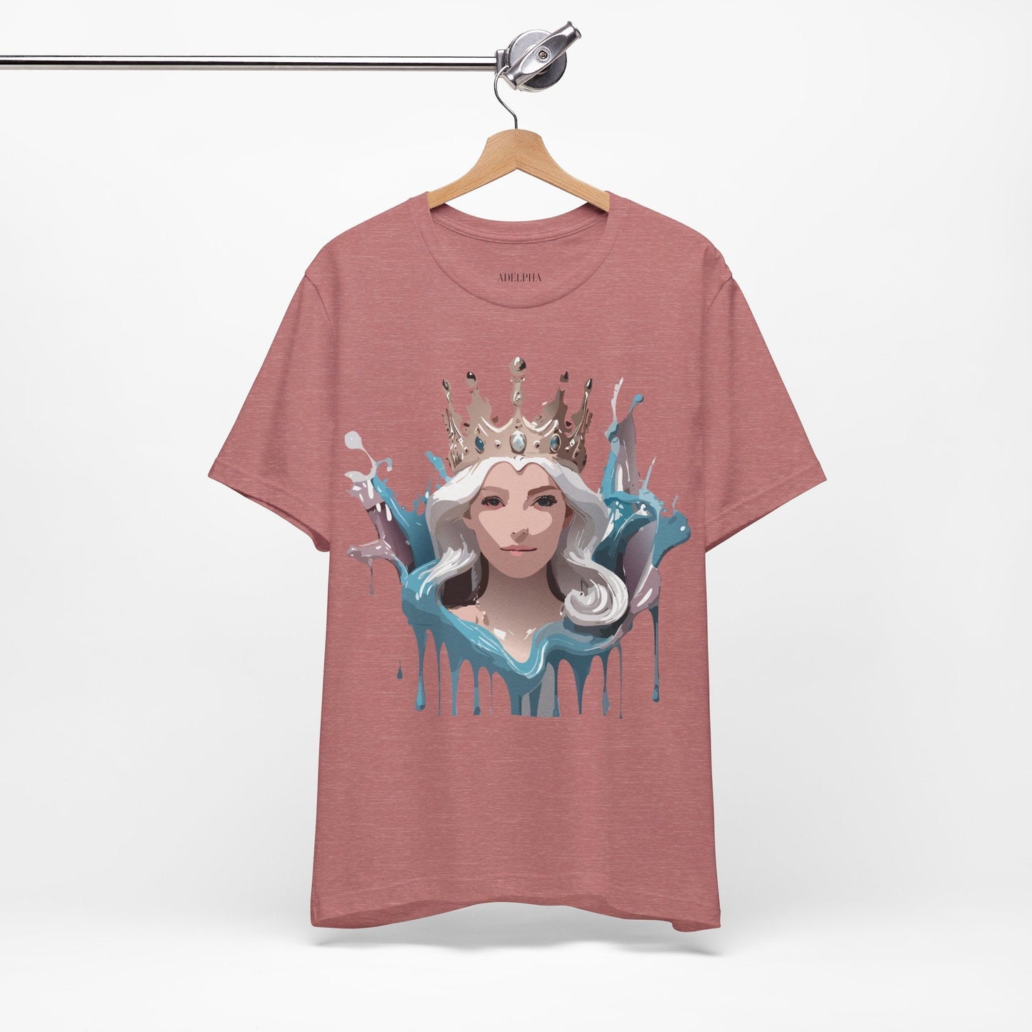 Adelpha Queen Graphic Tee Unisex Jersey Short Sleeve Vintage Inspired Artwork Tee