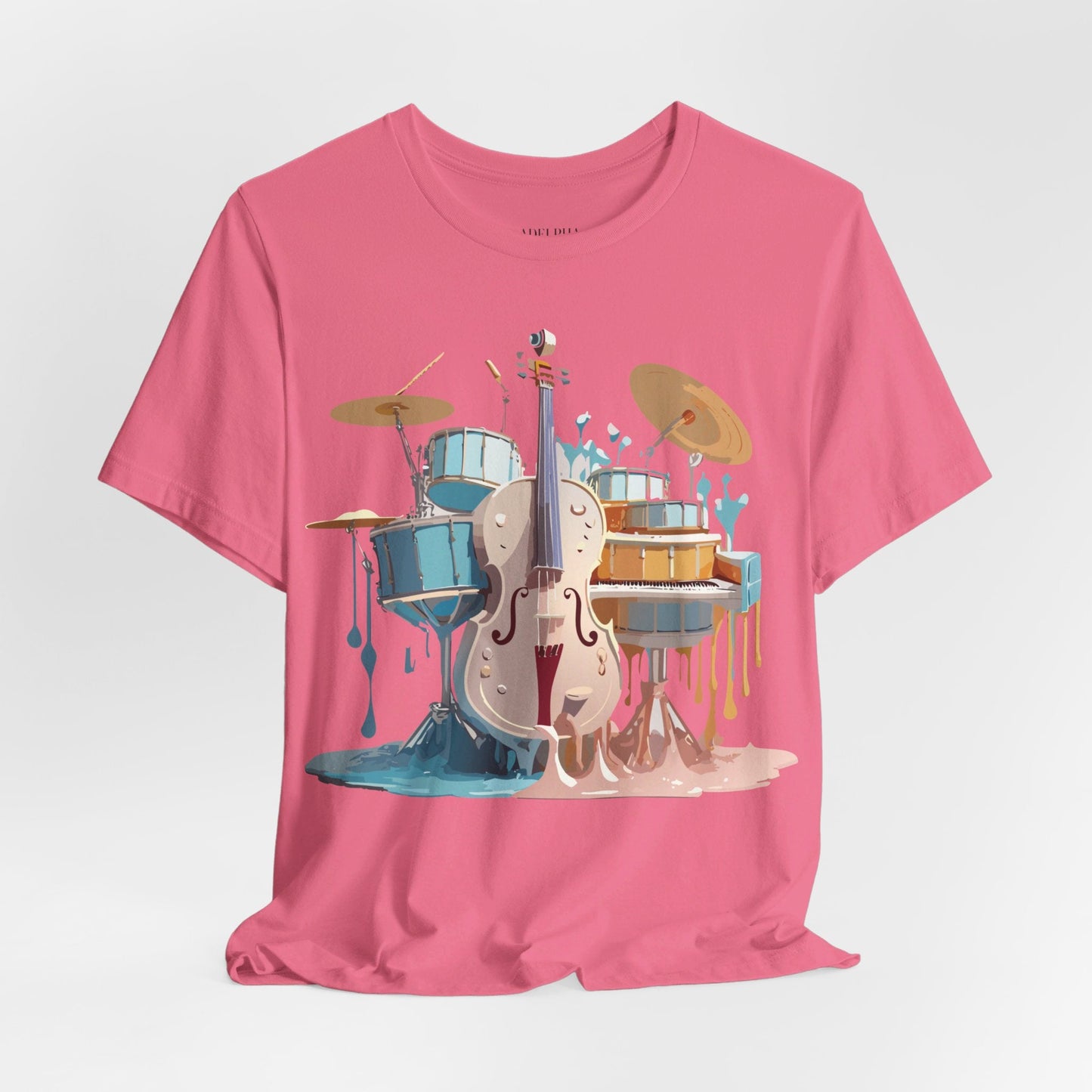 Adelpha Music Graphic T Shirt Unisex Jersey Short Sleeve Vintage Inspired Artwork Tee