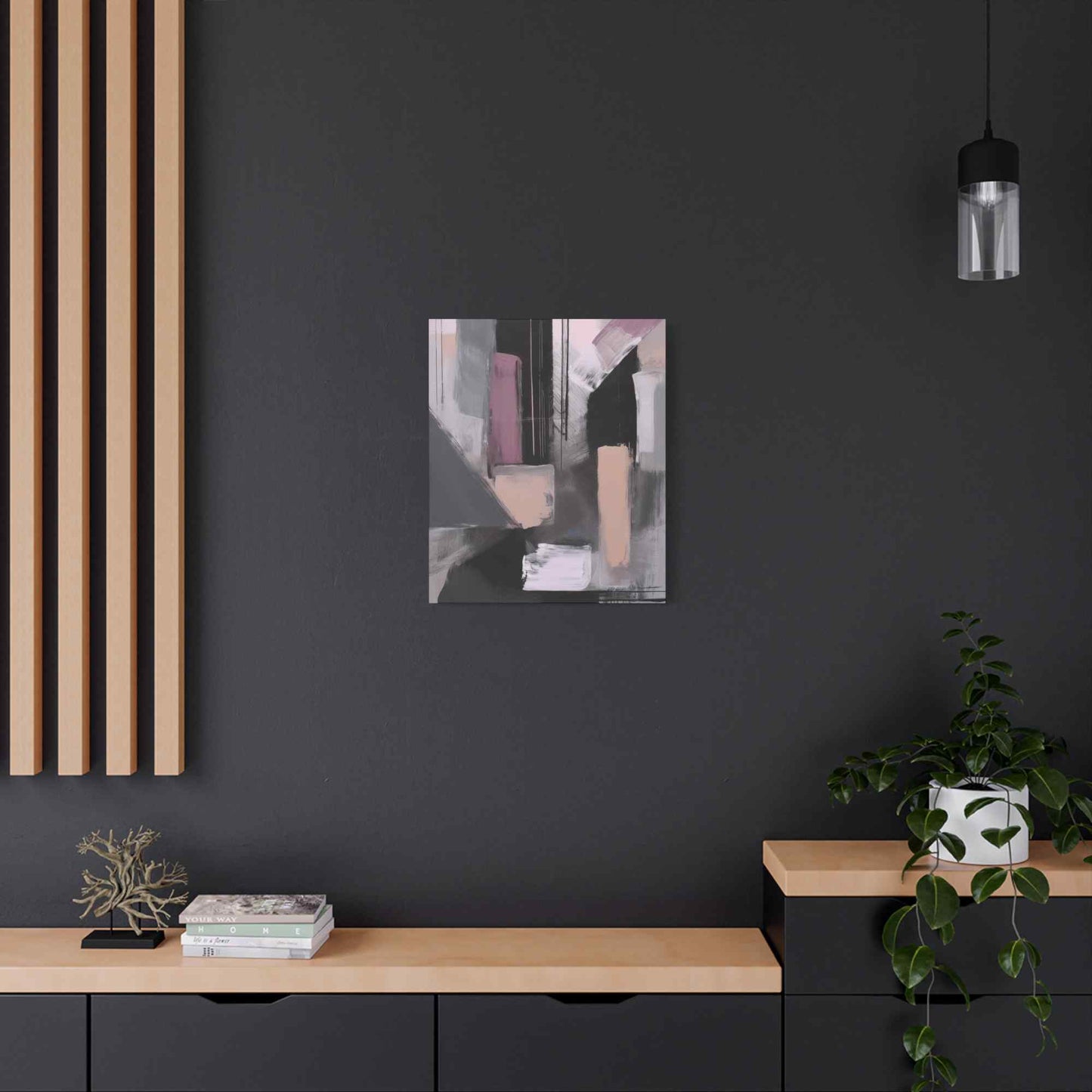 Abstract Geometric Painting Print Canvas 20x24,20x30,24x30 24x32,24x36,30x40 32x48,36x48,40x60 Pine-Wood Inner Frame ABS-47