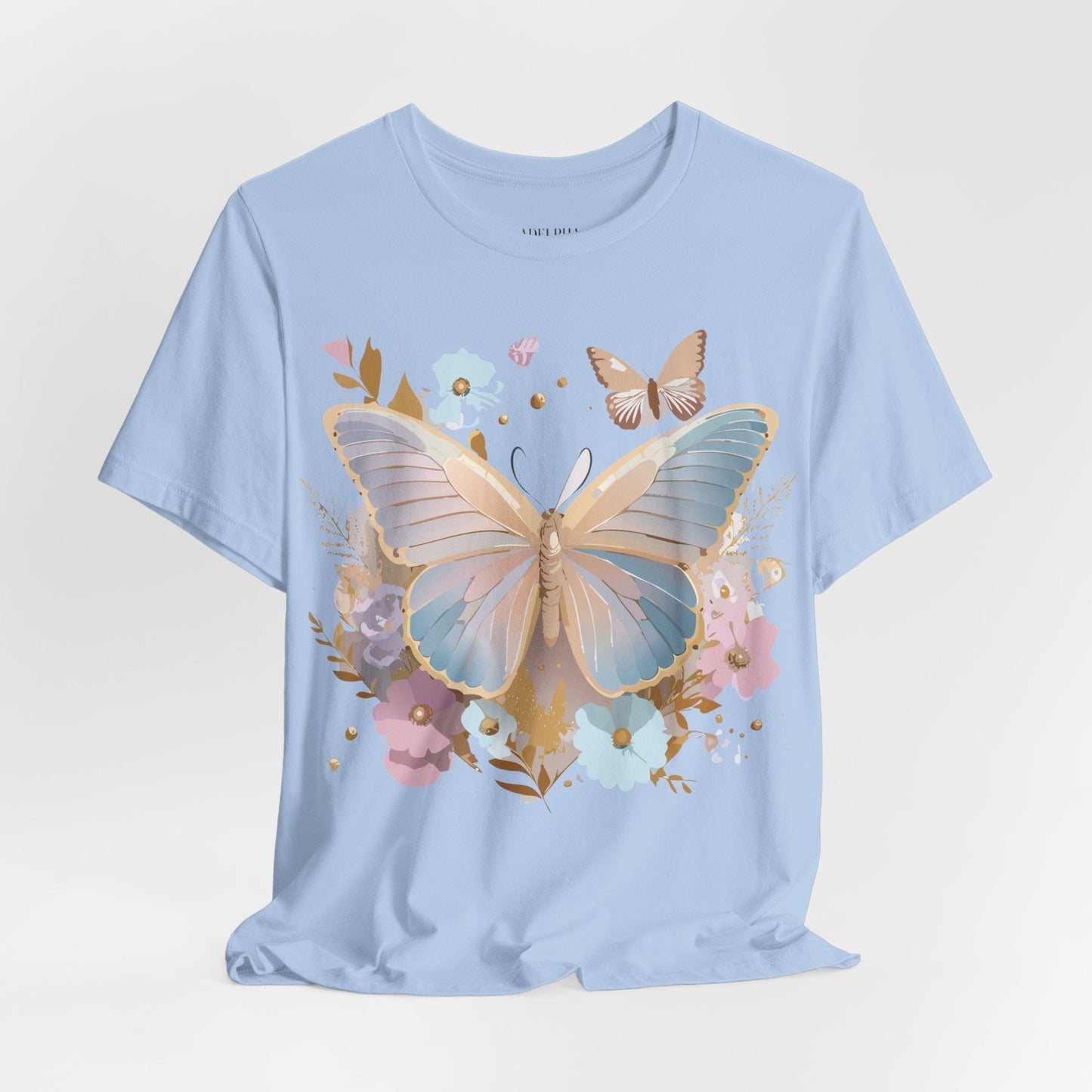 Adelpha Butterfly Graphic Tee Unisex Vintage Artwork Short Sleeve Shirt