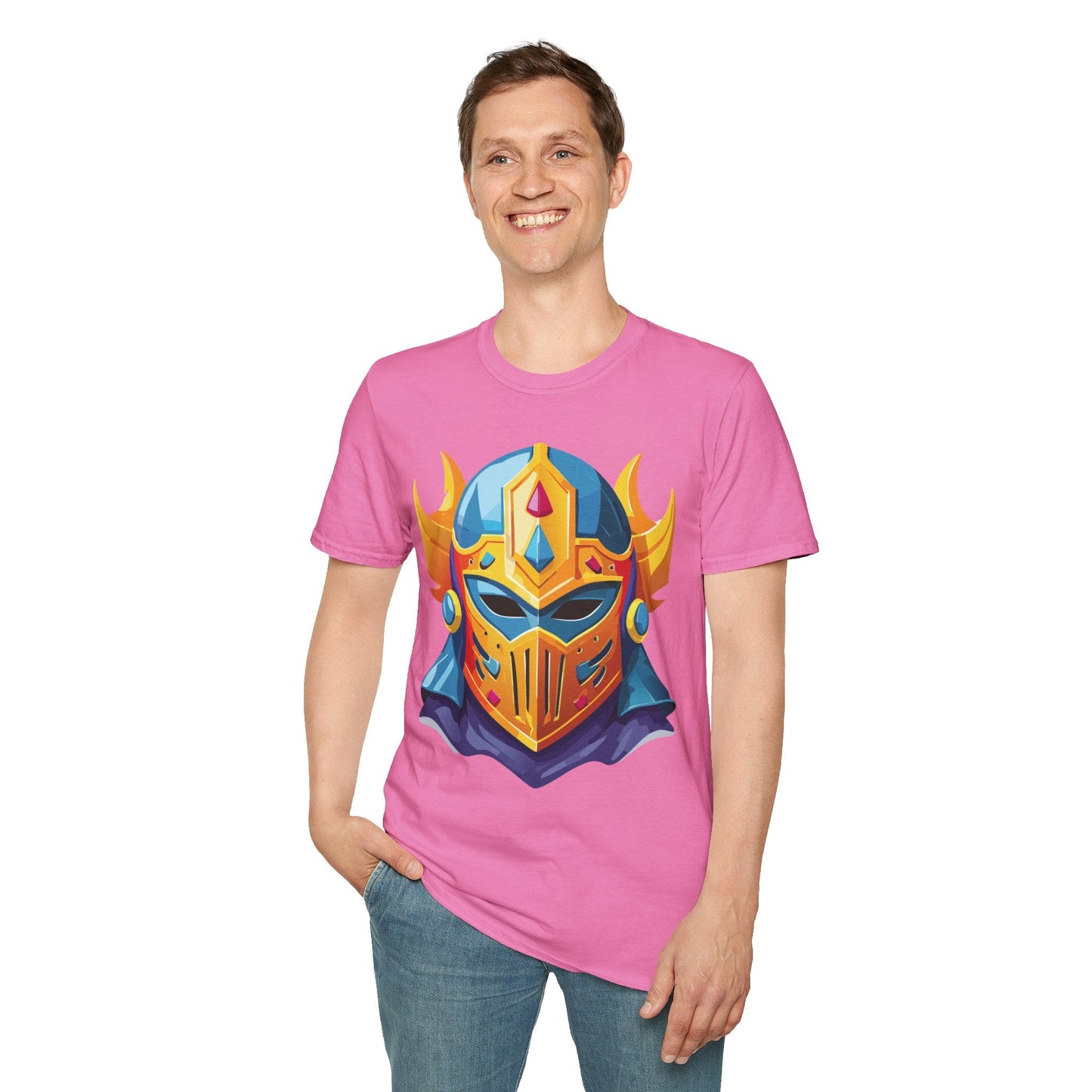 Mask Graphic Unisex Cotton Masquerade Design Artwork Tee 10