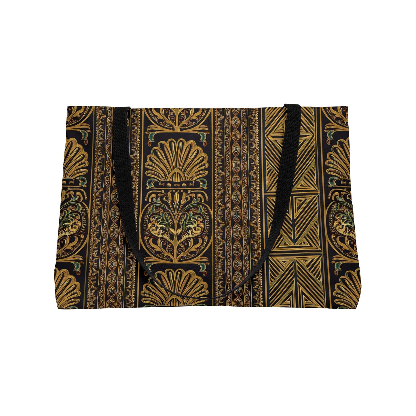 Ornament Print Big Bag High-Quality 100% Spun Poly 24x13 Canvas Art Bag OR-26