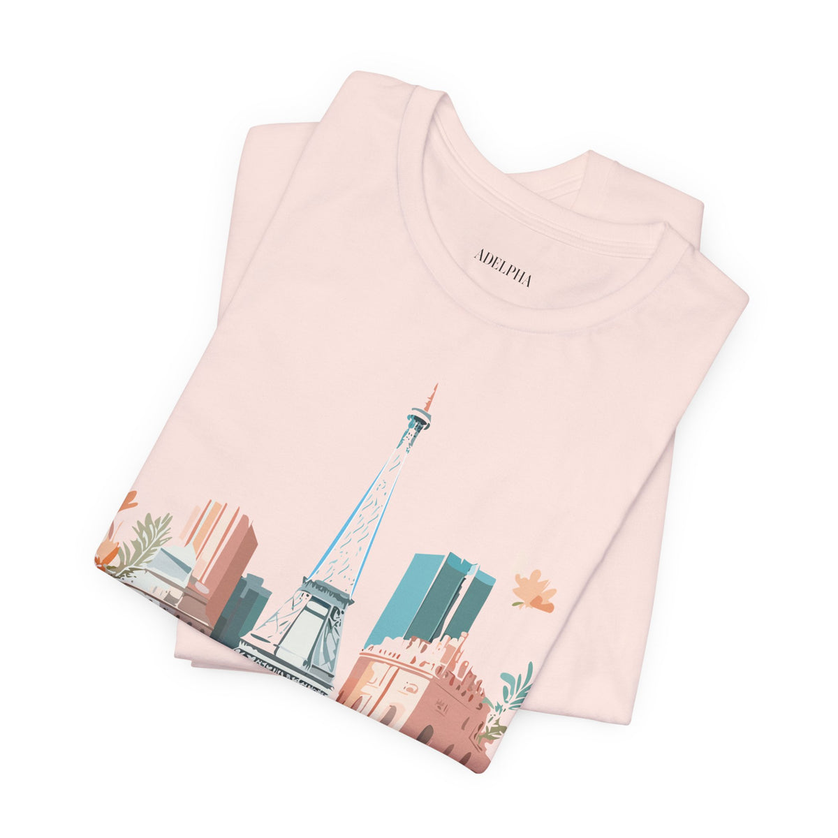 Unisex Cotton Bella+Canvas Tee with Paris