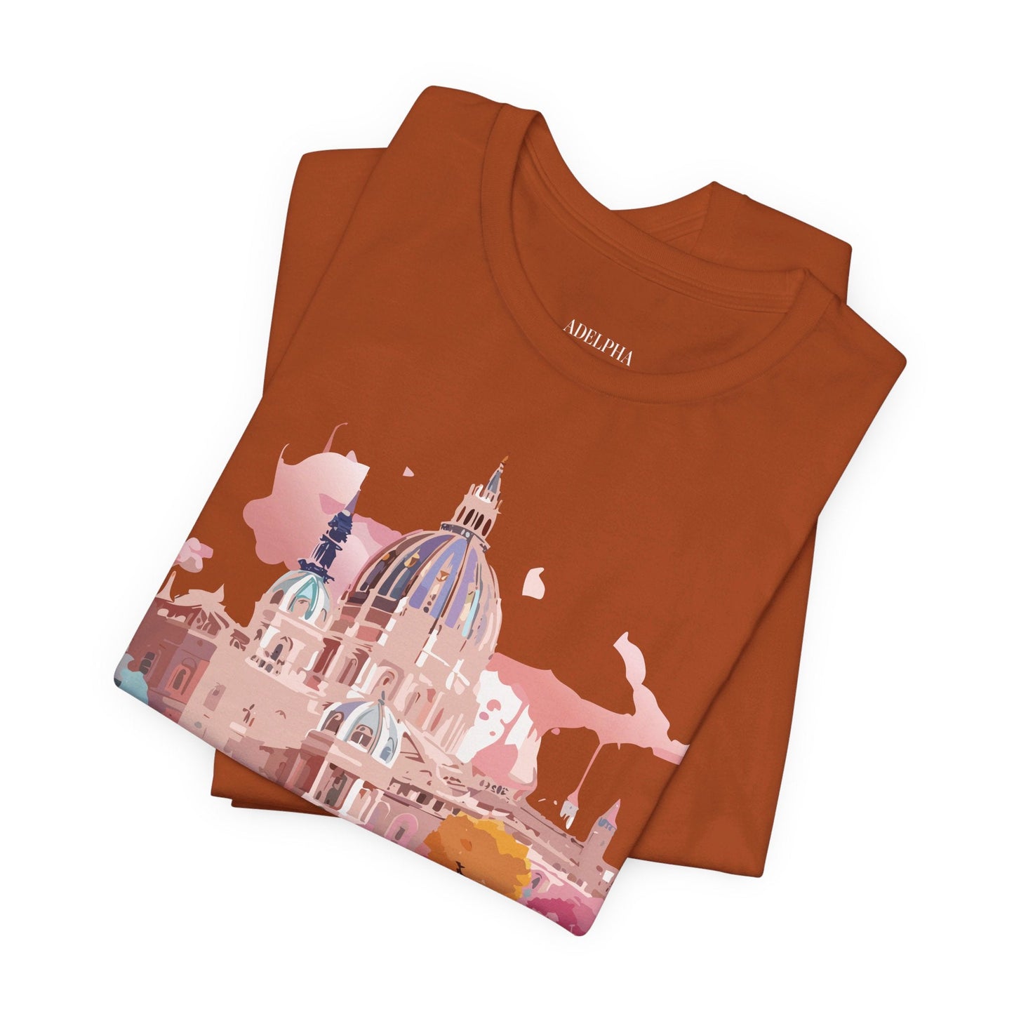 Vienna Tourist Graphic Tee Unisex Jersey Short Sleeve Vintage Inspired Artwork by Adelpha
