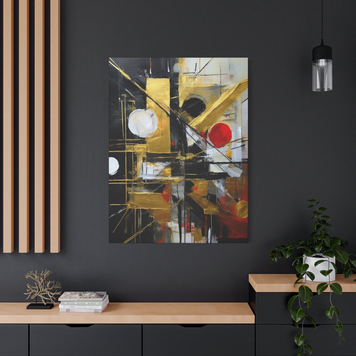 Abstract Oil Painting Print Canvas 20x24,20x30,24x30 24x32,24x36,30x40 32x48,36x48,40x60 Pine-Wood Inner Frame ABS-185
